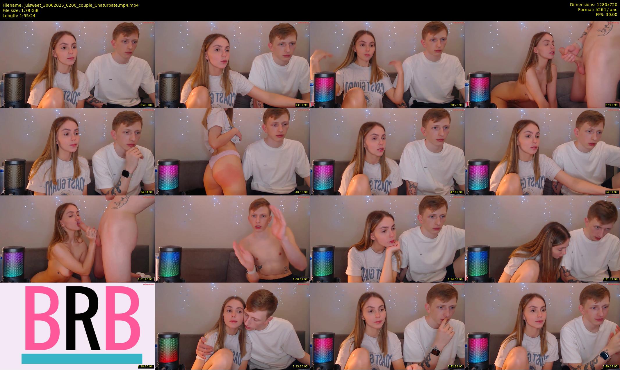 julsweet — 116 minute Chaturbate male cam show recording, 720p, Jun 30, 2025