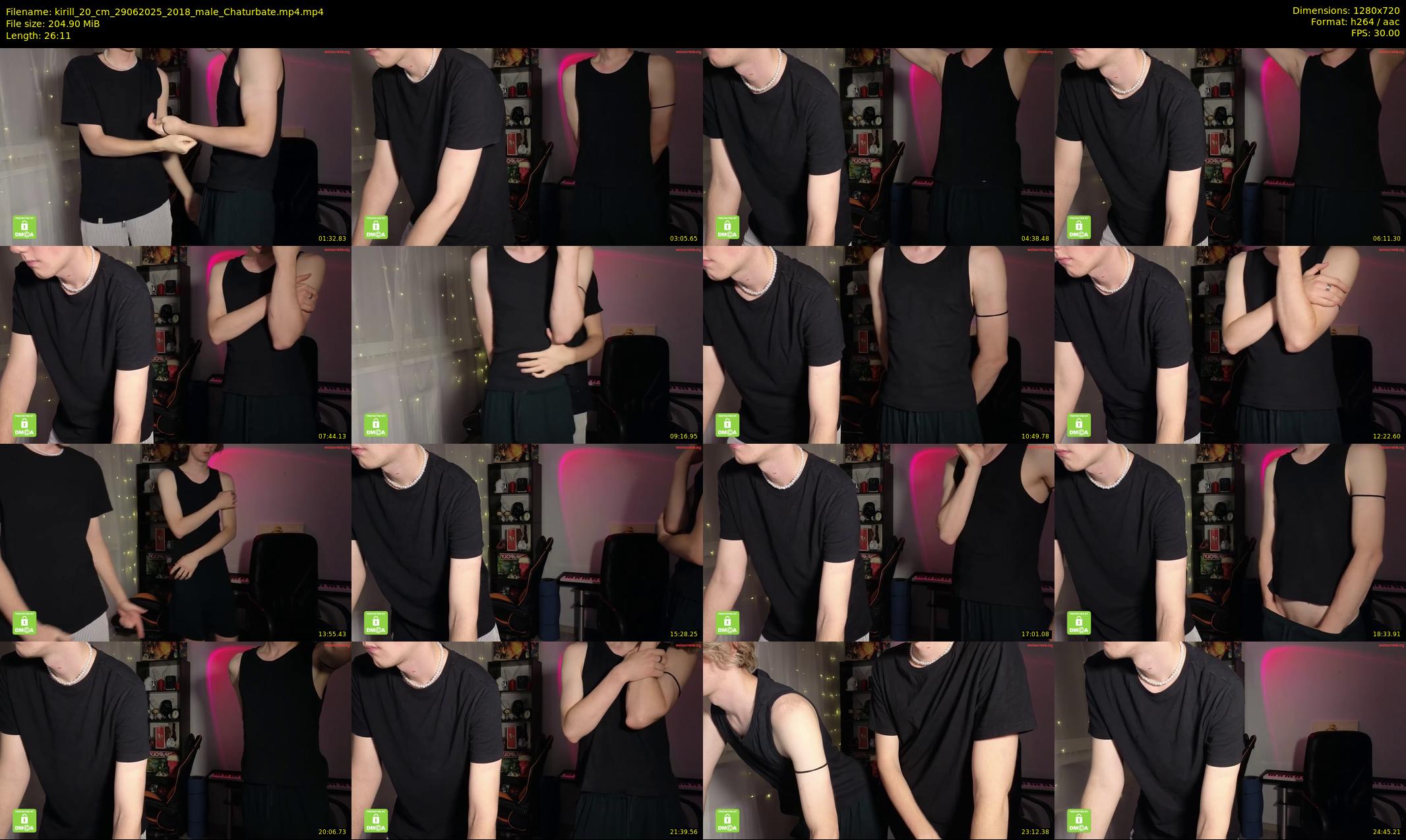 kirill_20_cm — 27 minute Chaturbate male cam show recording, 720p, Jun 29, 2025