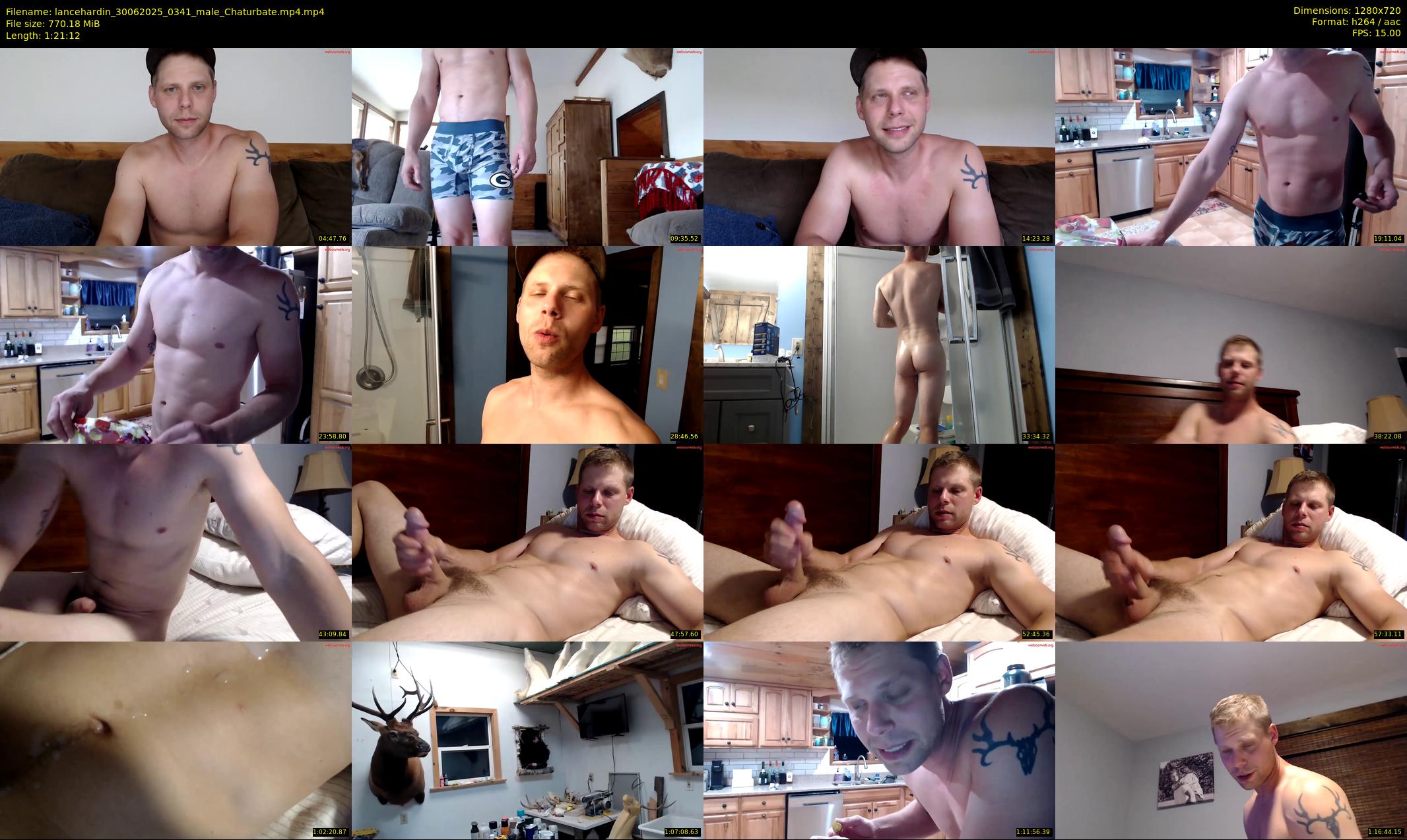 lancehardin — 82 minute Chaturbate male cam show recording, 720p, Jun 30, 2025