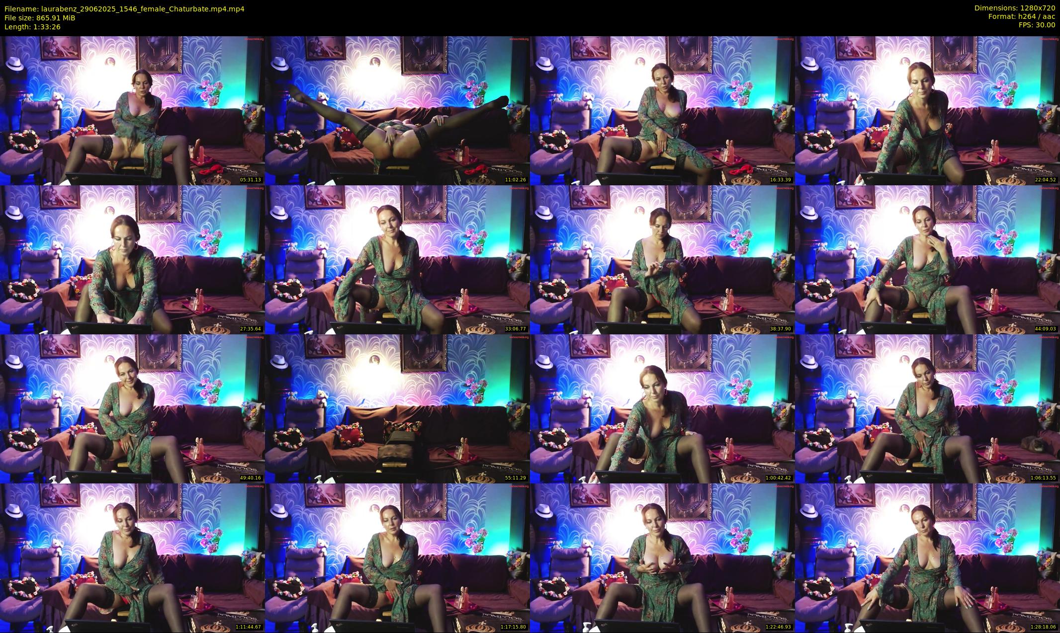 laurabenz — 94 minute Chaturbate female cam show recording, 720p, Jun 29, 2025