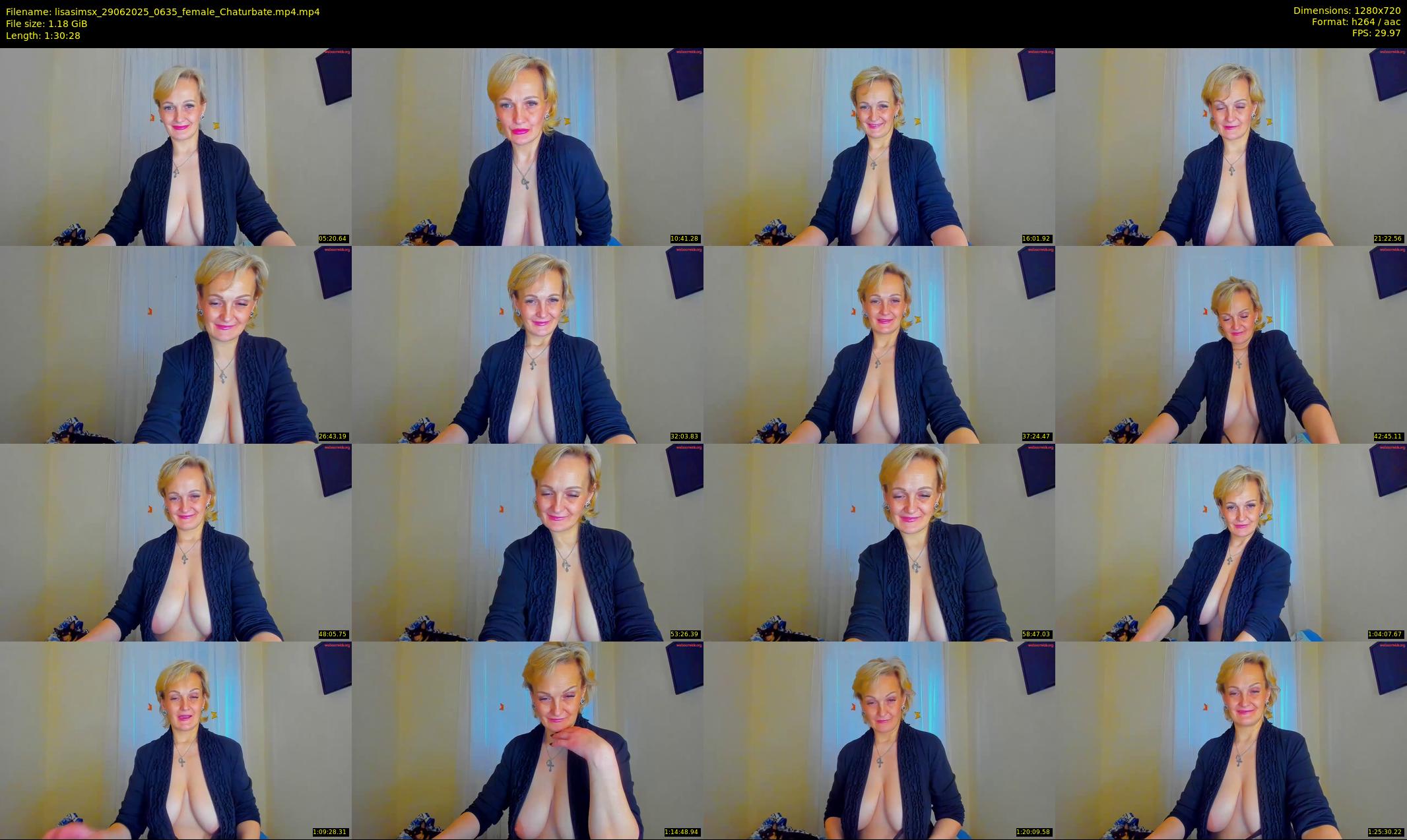 lisasimsx — 91 minute Chaturbate female cam show recording, 720p, Jun 29, 2025