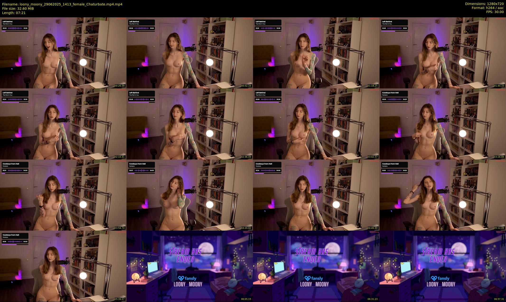 loony_moony — 8 minute Chaturbate couple cam show recording, 720p, Jun 29, 2025