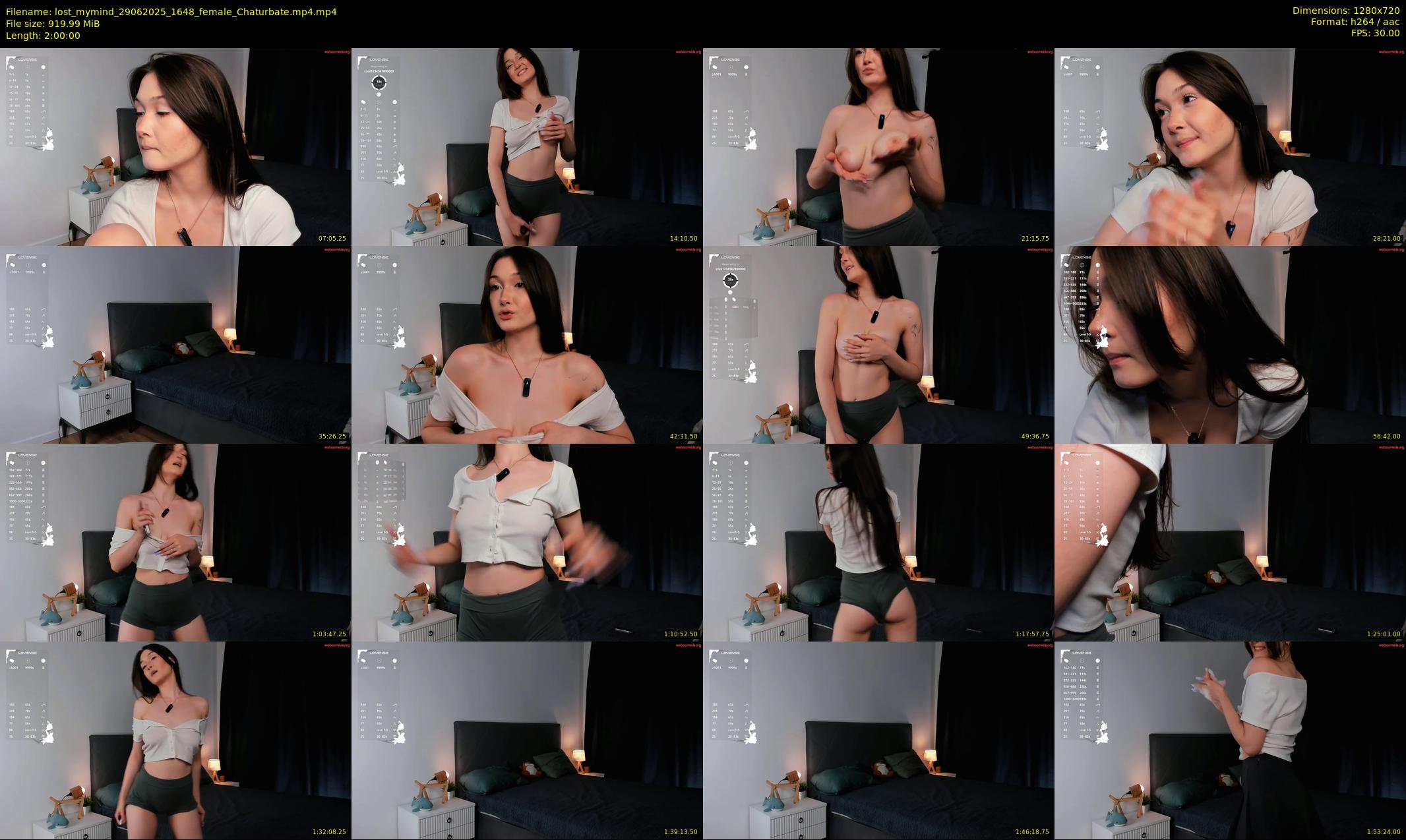 lost_mymind — 120 minute Chaturbate female cam show recording, 720p, Jun 29, 2025