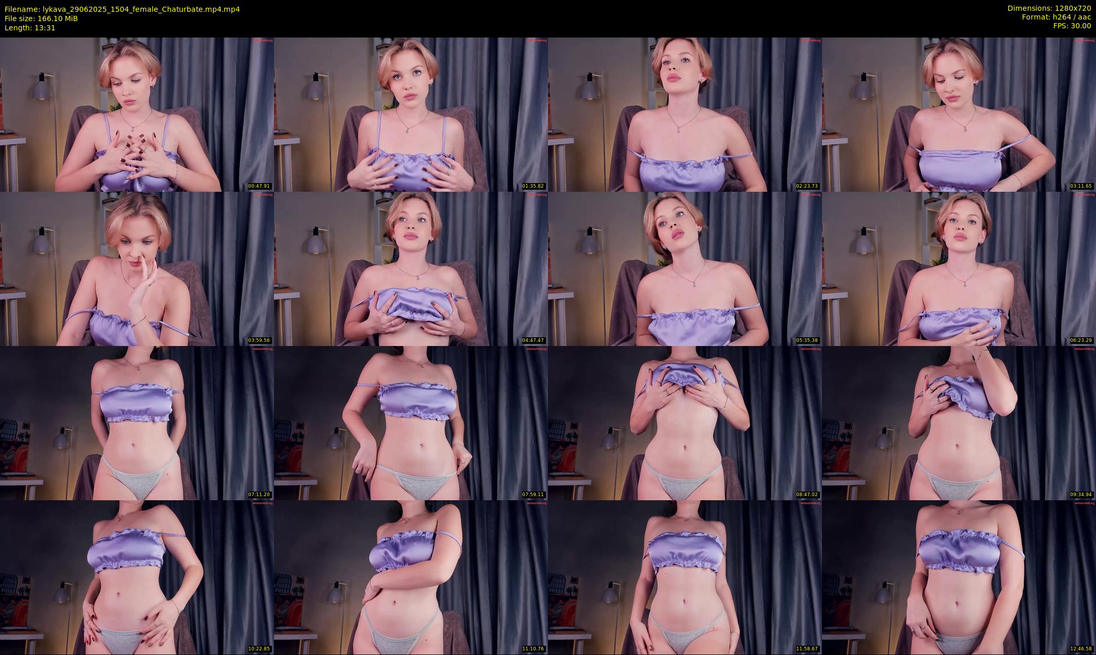 lykava — 14 minute Chaturbate female cam show recording, 720p, Jun 29, 2025