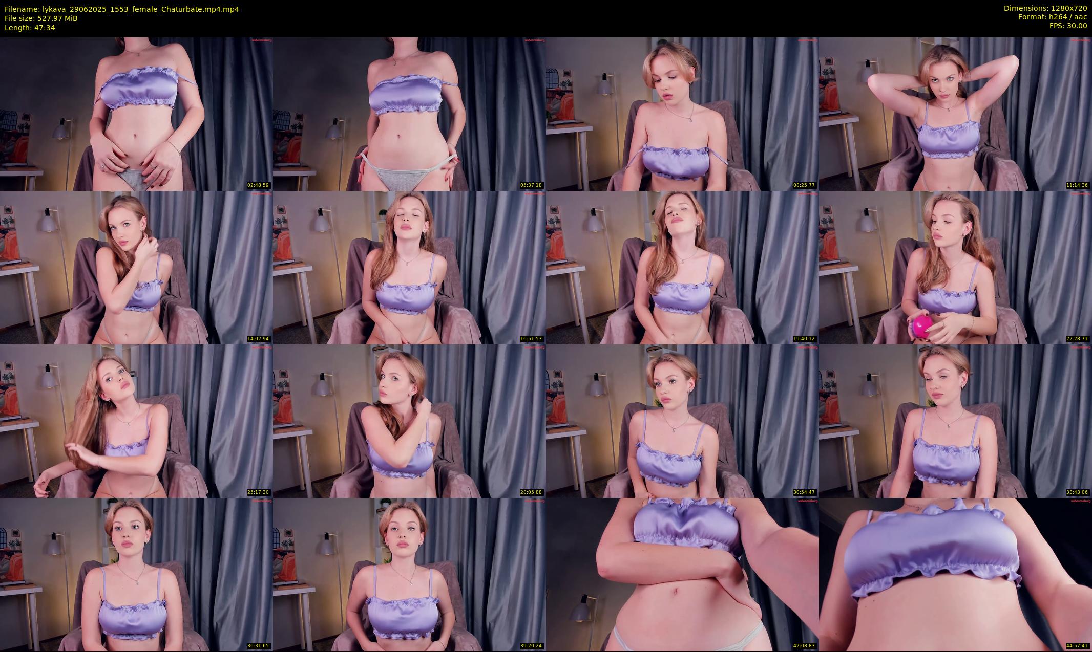 lykava — 48 minute Chaturbate female cam show recording, 720p, Jun 29, 2025
