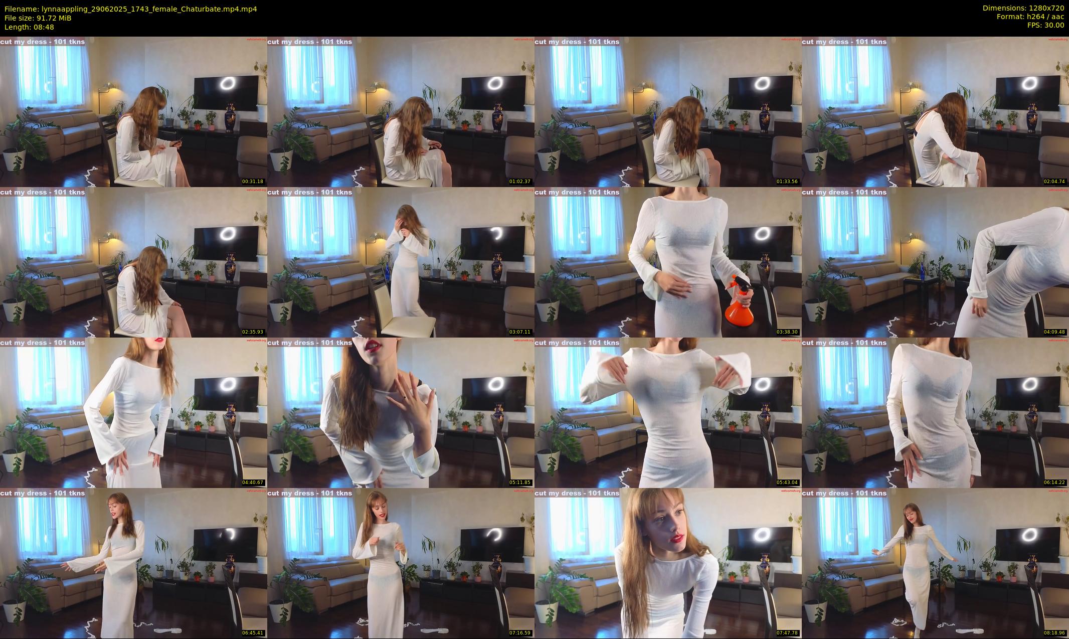 lynnaappling — 9 minute Chaturbate female cam show recording, 720p, Jun 29, 2025