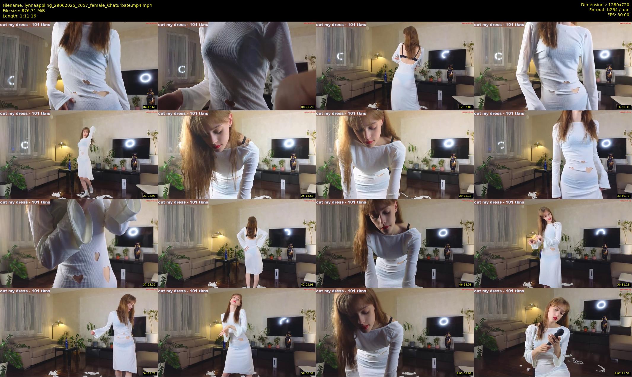 lynnaappling — 72 minute Chaturbate female cam show recording, 720p, Jun 29, 2025