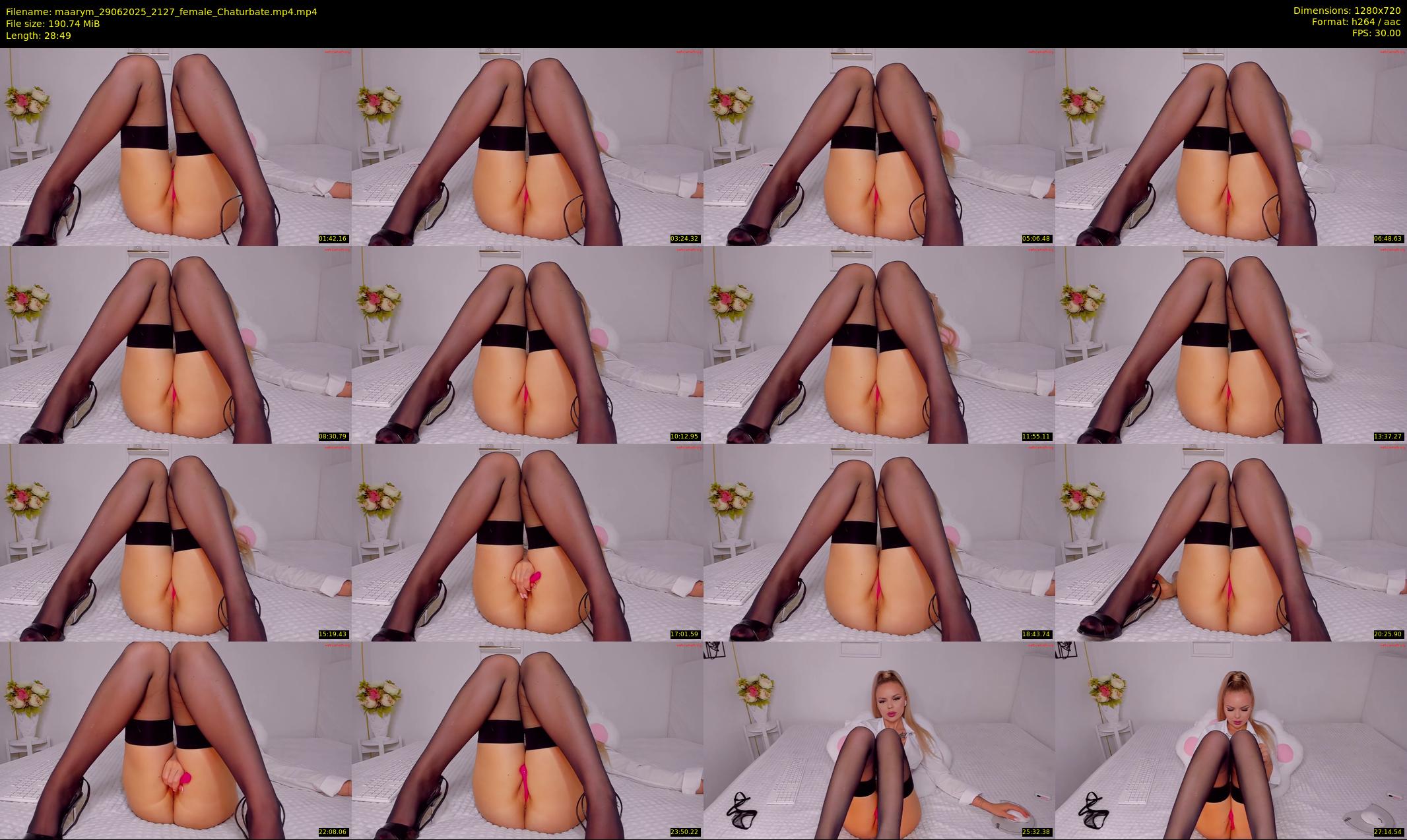 maarym — 29 minute Chaturbate couple cam show recording, 720p, Jun 29, 2025