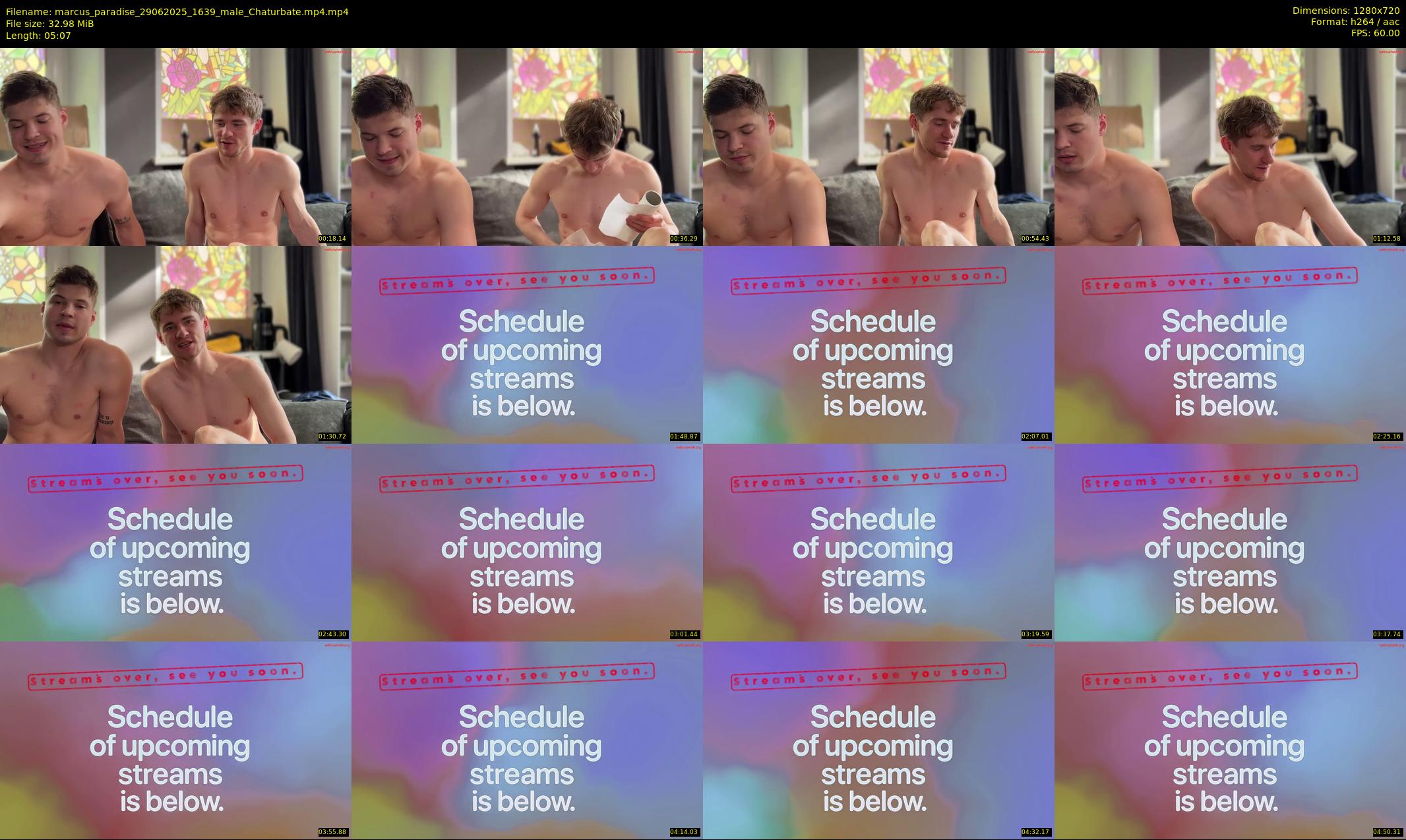 marcus_paradise — 6 minute Chaturbate male cam show recording, 720p, Jun 29, 2025
