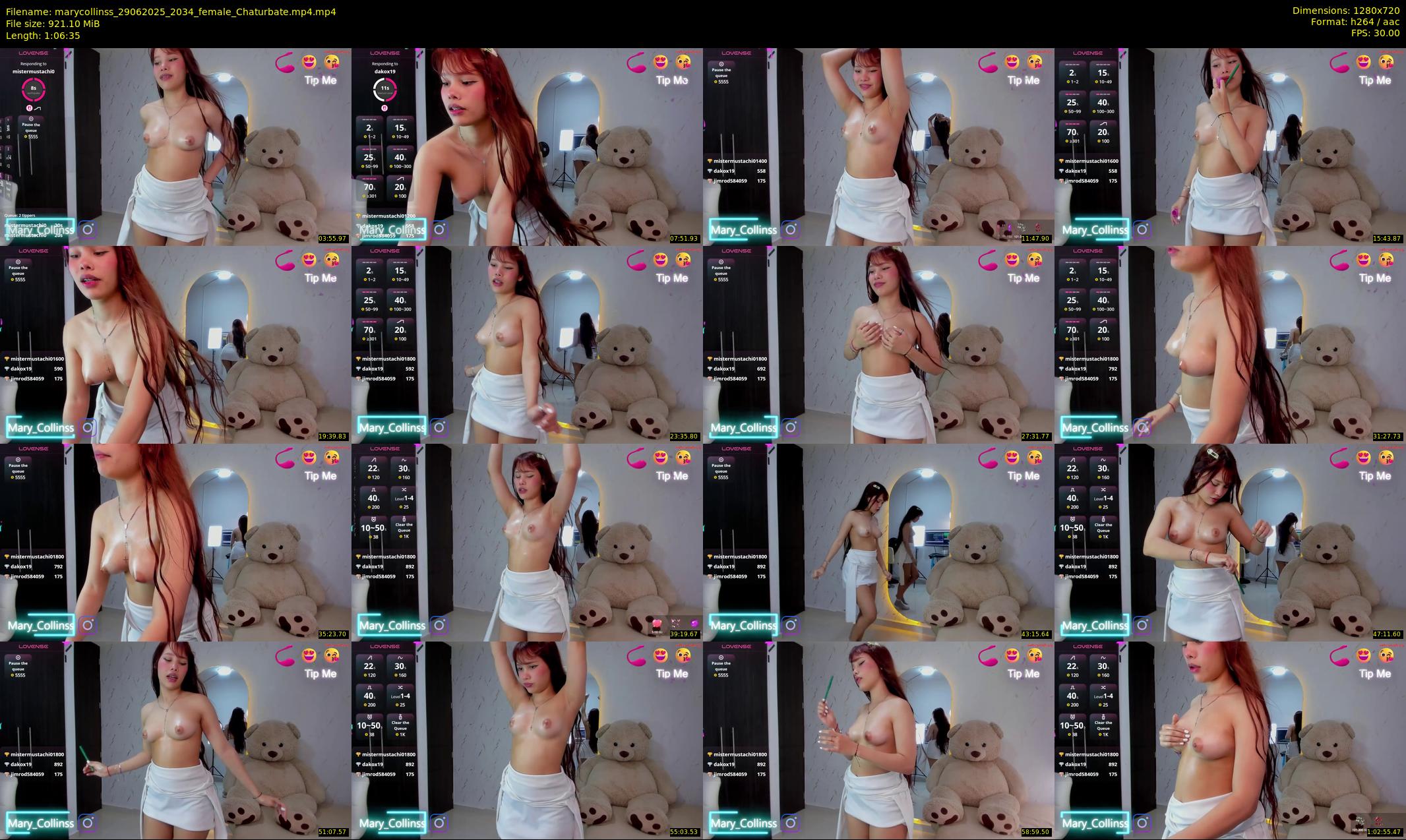 marycollinss — 67 minute Chaturbate female cam show recording, 720p, Jun 29, 2025