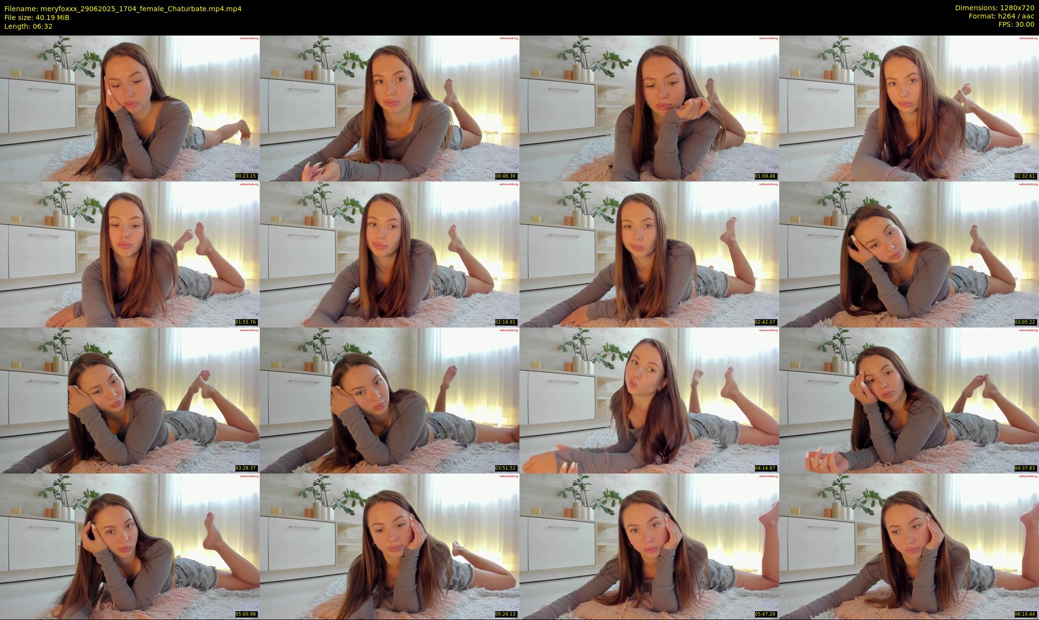 meryfoxxx — 7 minute Chaturbate female cam show recording, 720p, Jun 29, 2025