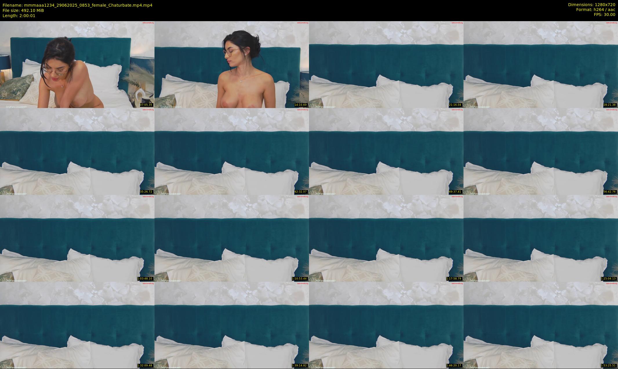 mmmaaa1234 — 121 minute Chaturbate female cam show recording, 720p, Jun 29, 2025