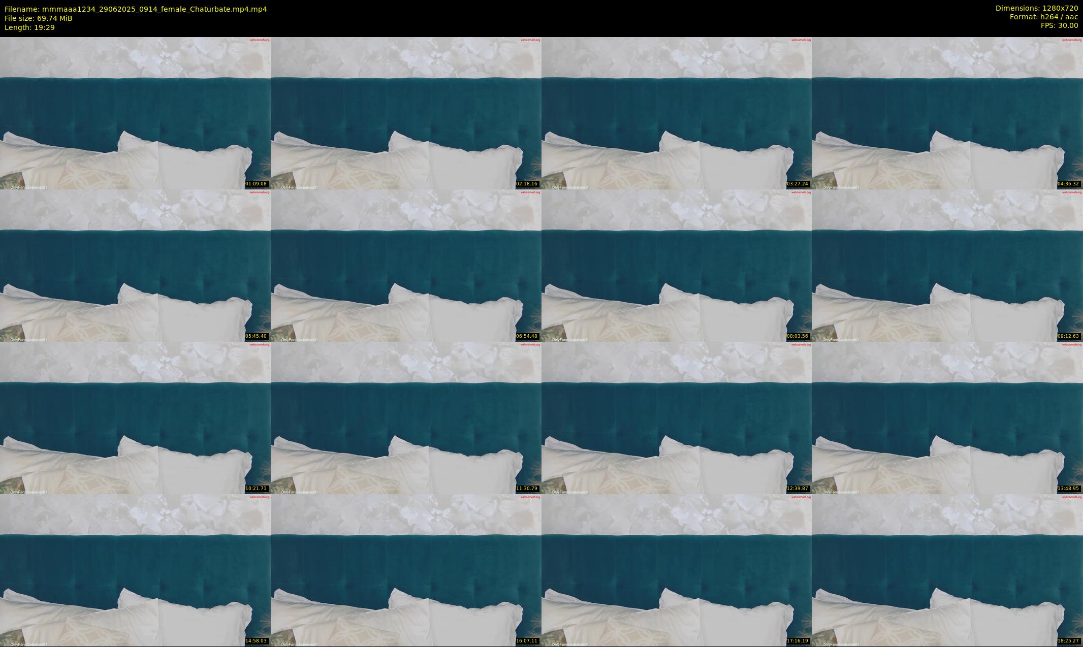 mmmaaa1234 — 20 minute Chaturbate female cam show recording, 720p, Jun 29, 2025
