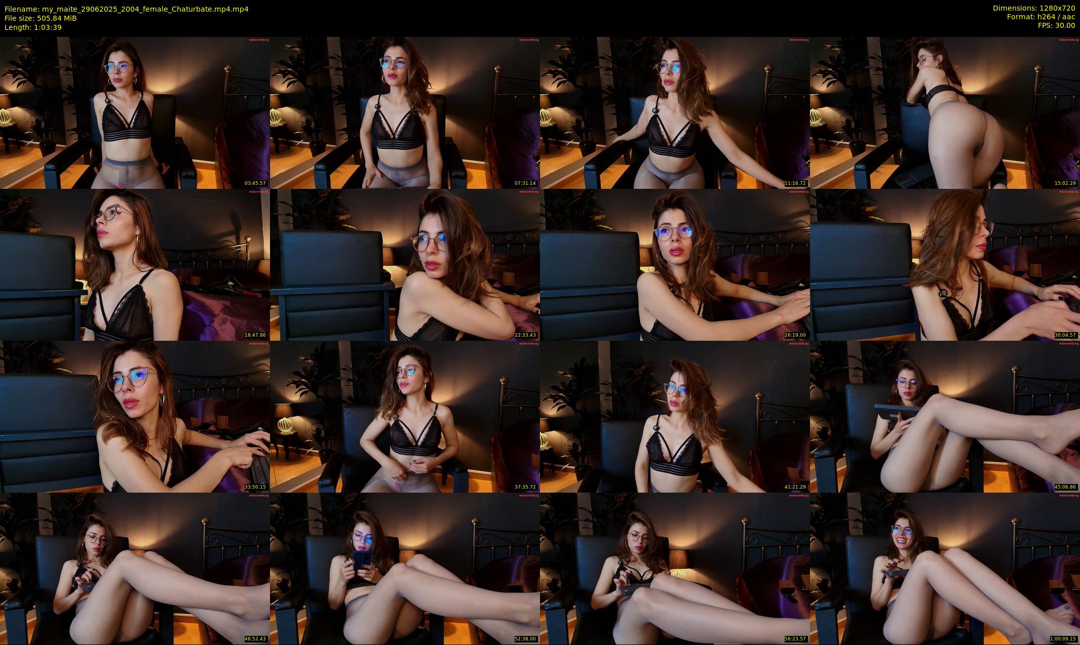 my_maite — 64 minute Chaturbate female cam show recording, 720p, Jun 29, 2025