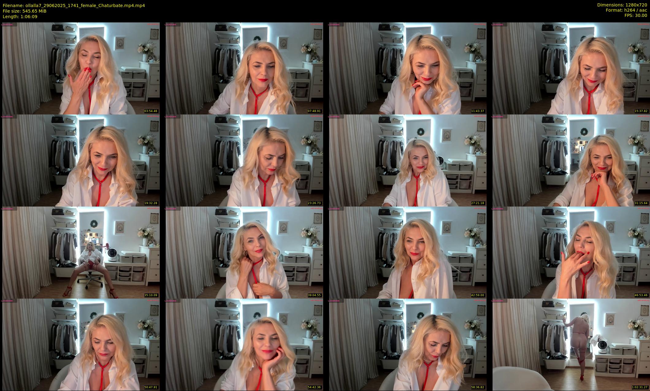 ollalla7 — 67 minute Chaturbate female cam show recording, 720p, Jun 29, 2025