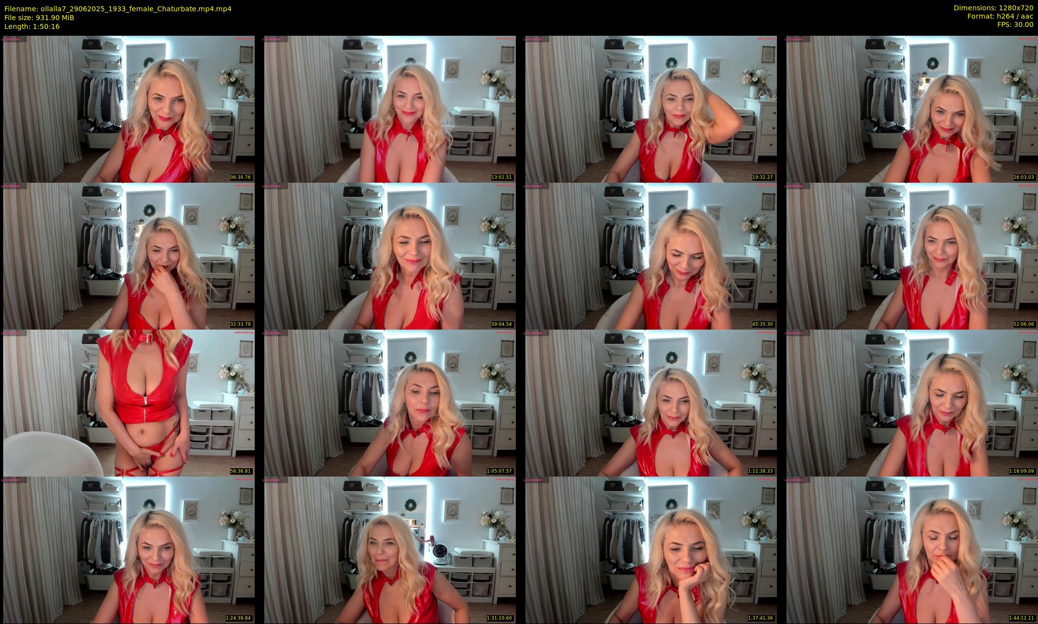 ollalla7 — 111 minute Chaturbate female cam show recording, 720p, Jun 29, 2025