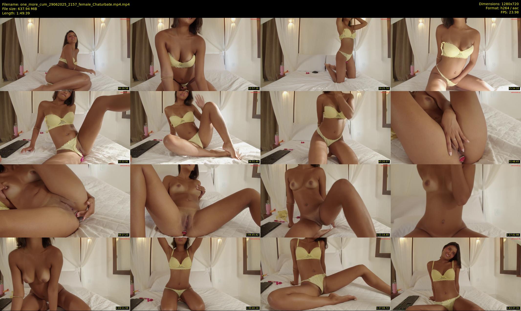 one_more_cum — 110 minute Chaturbate couple cam show recording, 720p, Jun 29, 2025