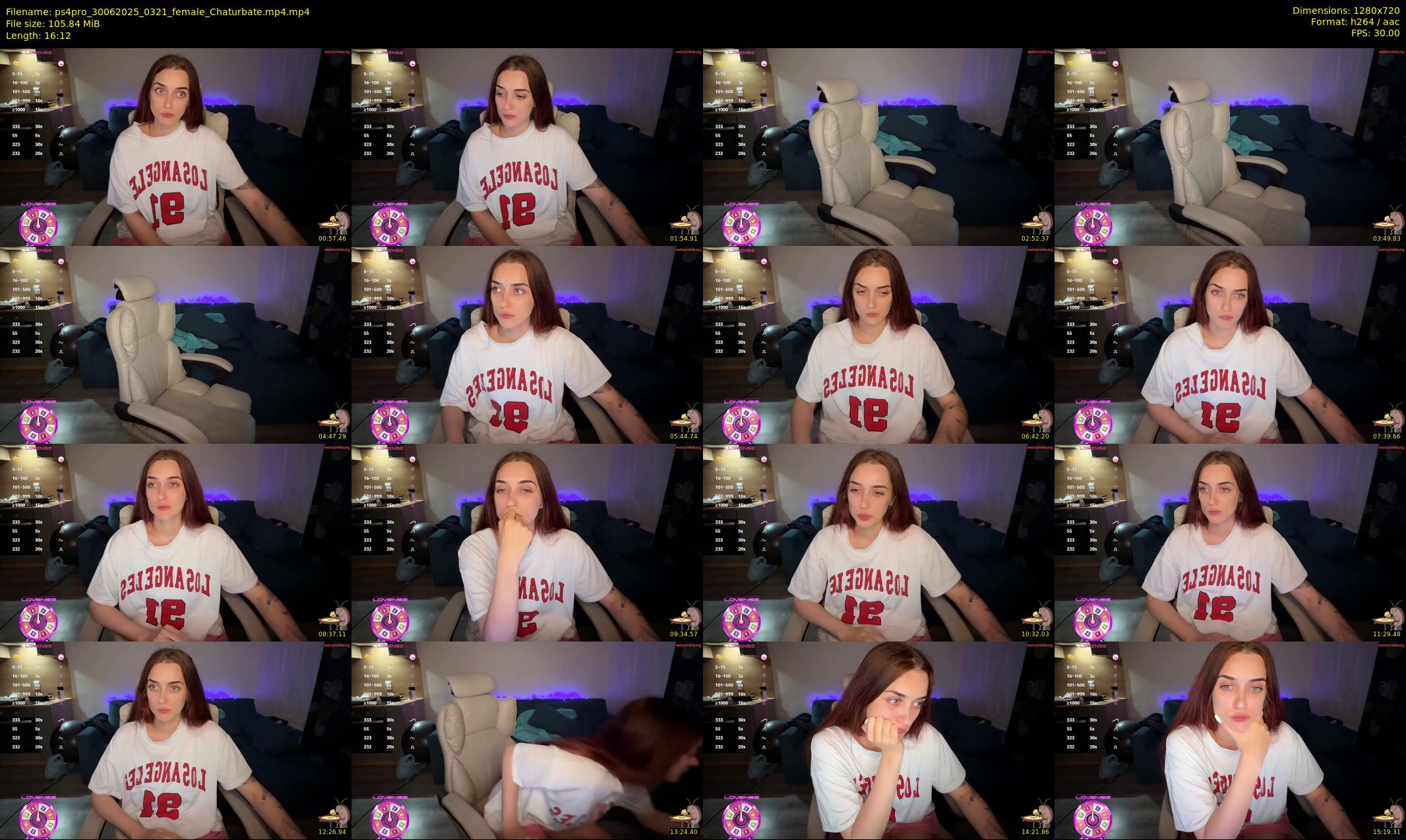 ps4pro — 17 minute Chaturbate female cam show recording, 720p, Jun 30, 2025