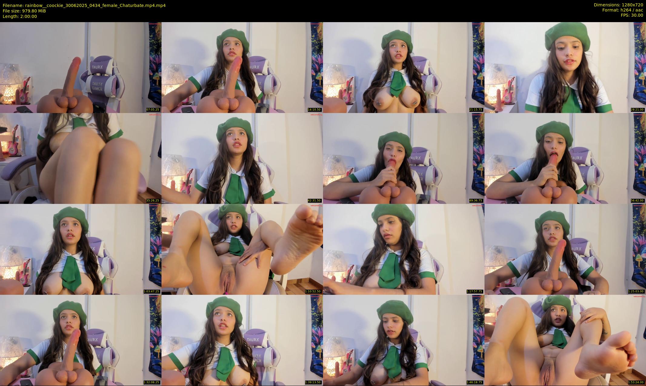 rainbow__coockie — 120 minute Chaturbate female cam show recording, 720p, Jun 30, 2025