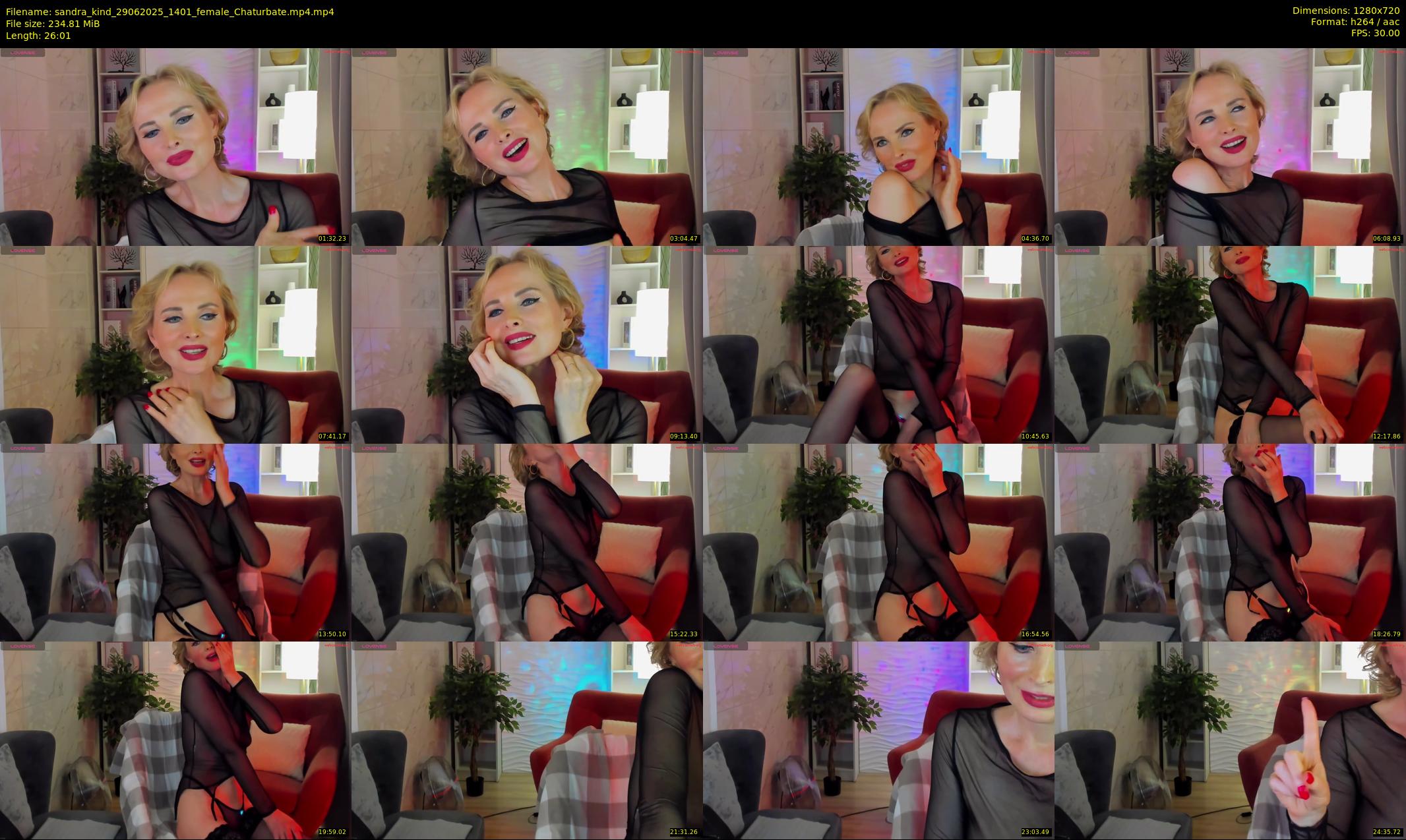 sandra_kind — 27 minute Chaturbate female cam show recording, 720p, Jun 29, 2025