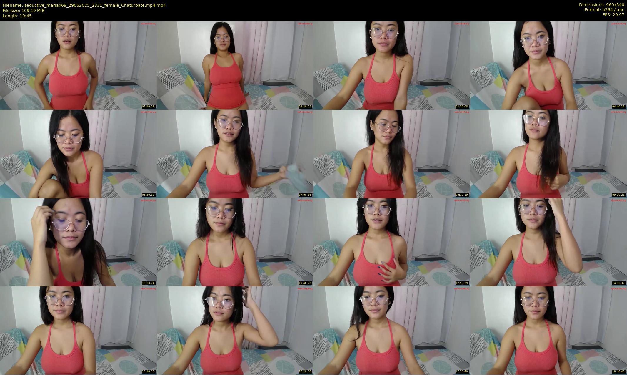 seductive_mariax69 — 20 minute Chaturbate female cam show recording, 480p, Jun 29, 2025