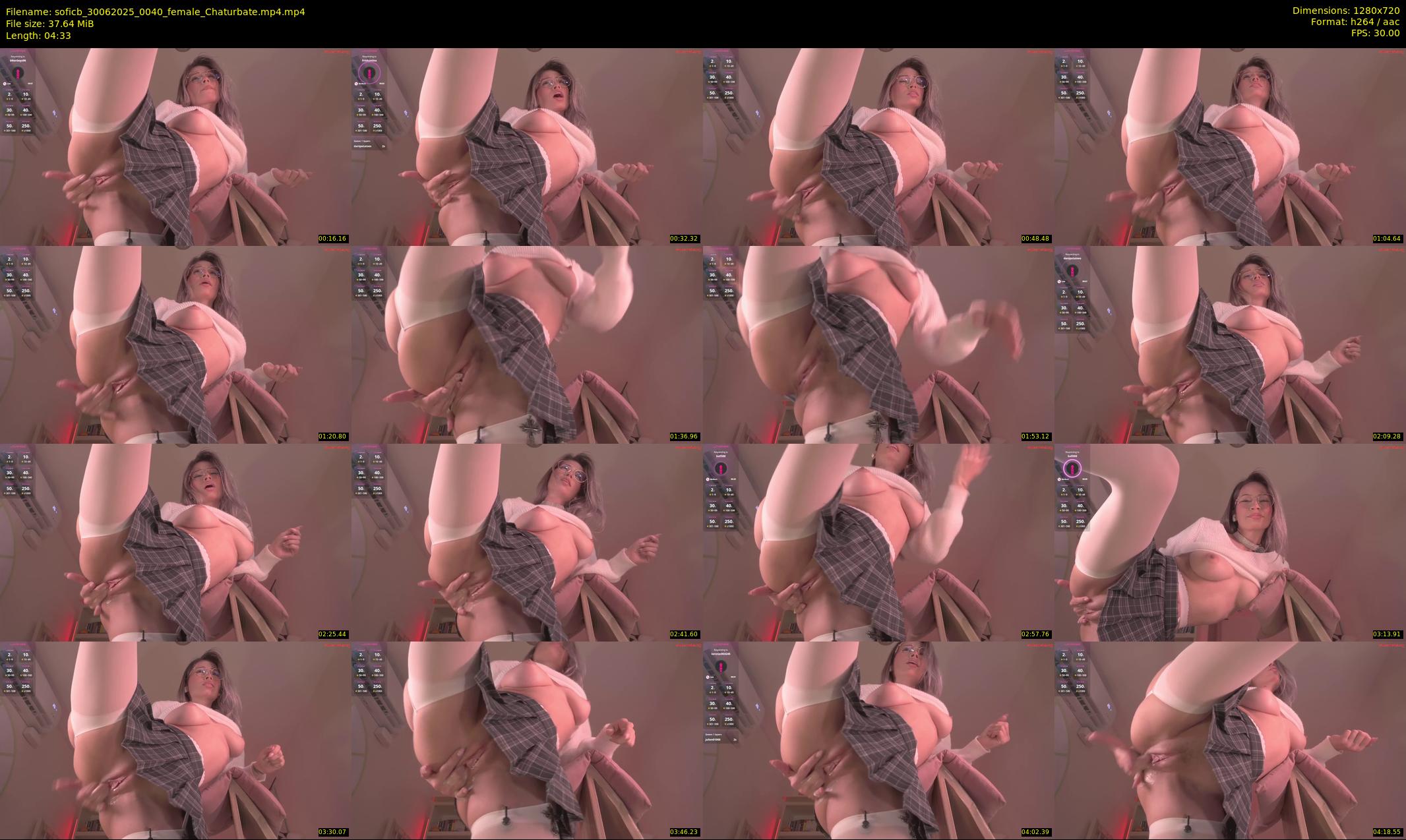 soficb — 5 minute Chaturbate female cam show recording, 720p, Jun 30, 2025