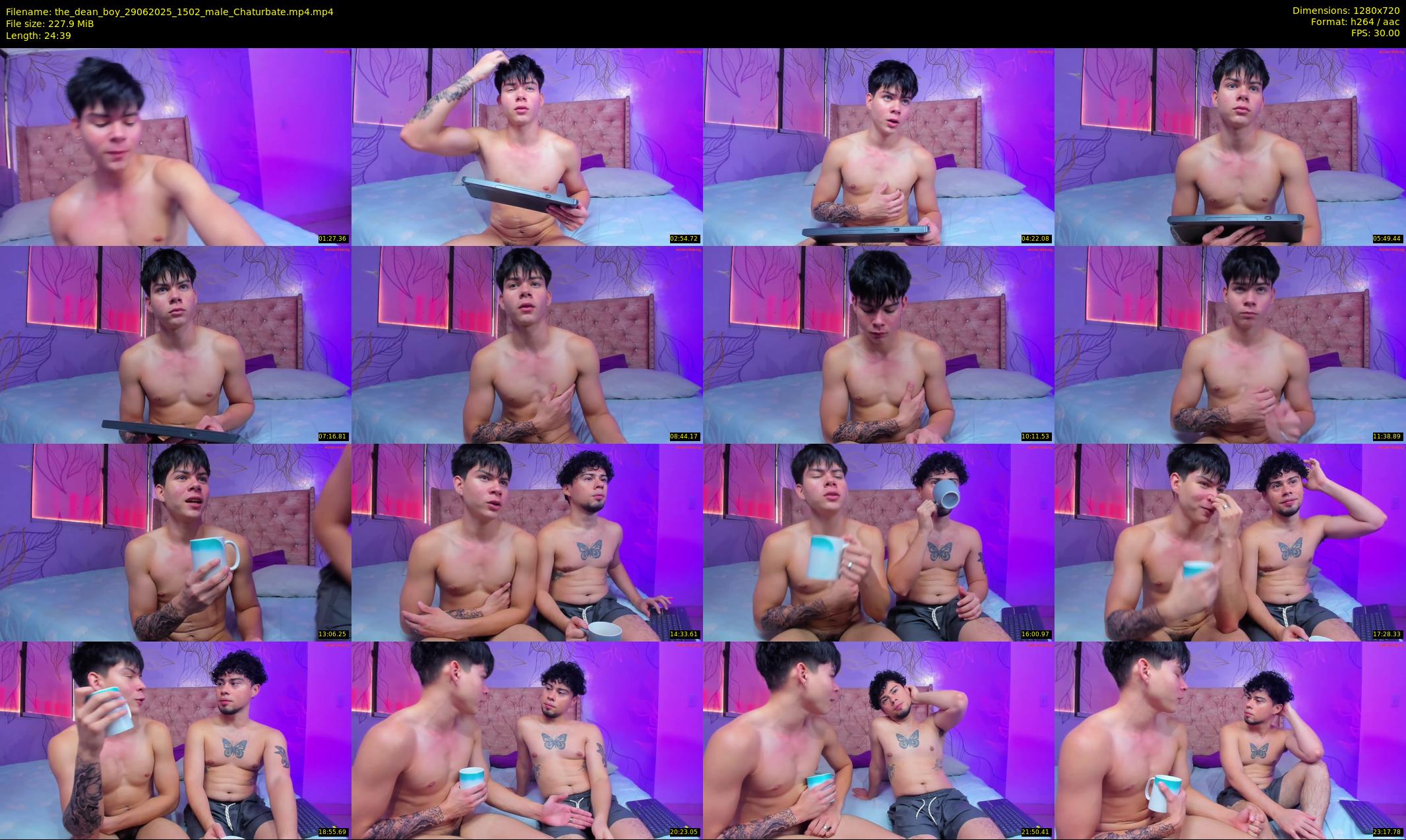 the_dean_boy — 25 minute Chaturbate male cam show recording, 720p, Jun 29, 2025