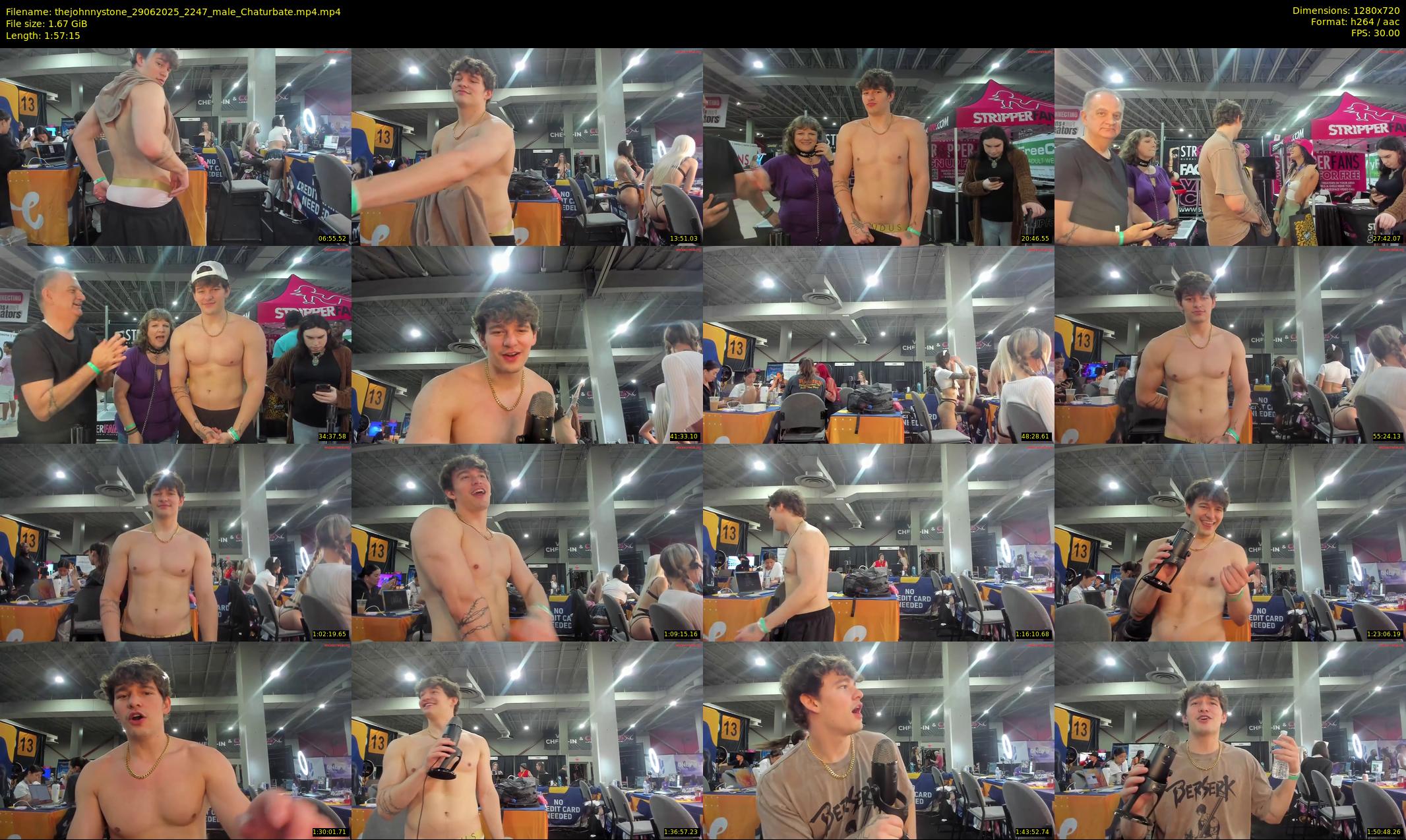 thejohnnystone — 118 minute Chaturbate male cam show recording, 720p, Jun 29, 2025