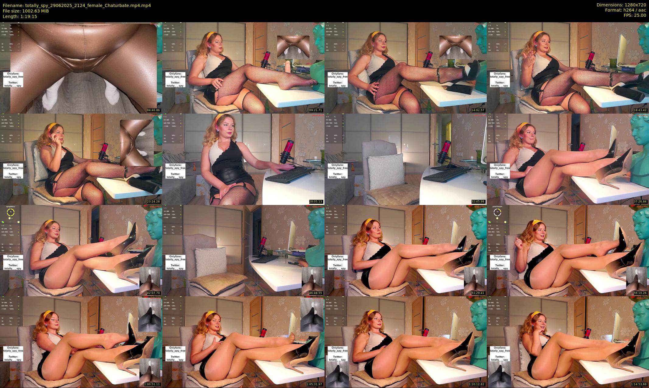 totally_spy — 80 minute Chaturbate female cam show recording, 720p, Jun 29, 2025
