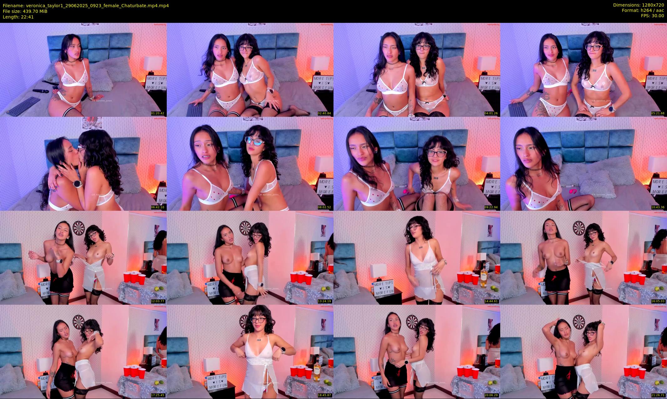 veronica_taylor1 — 23 minute Chaturbate female cam show recording, 720p, Jun 29, 2025