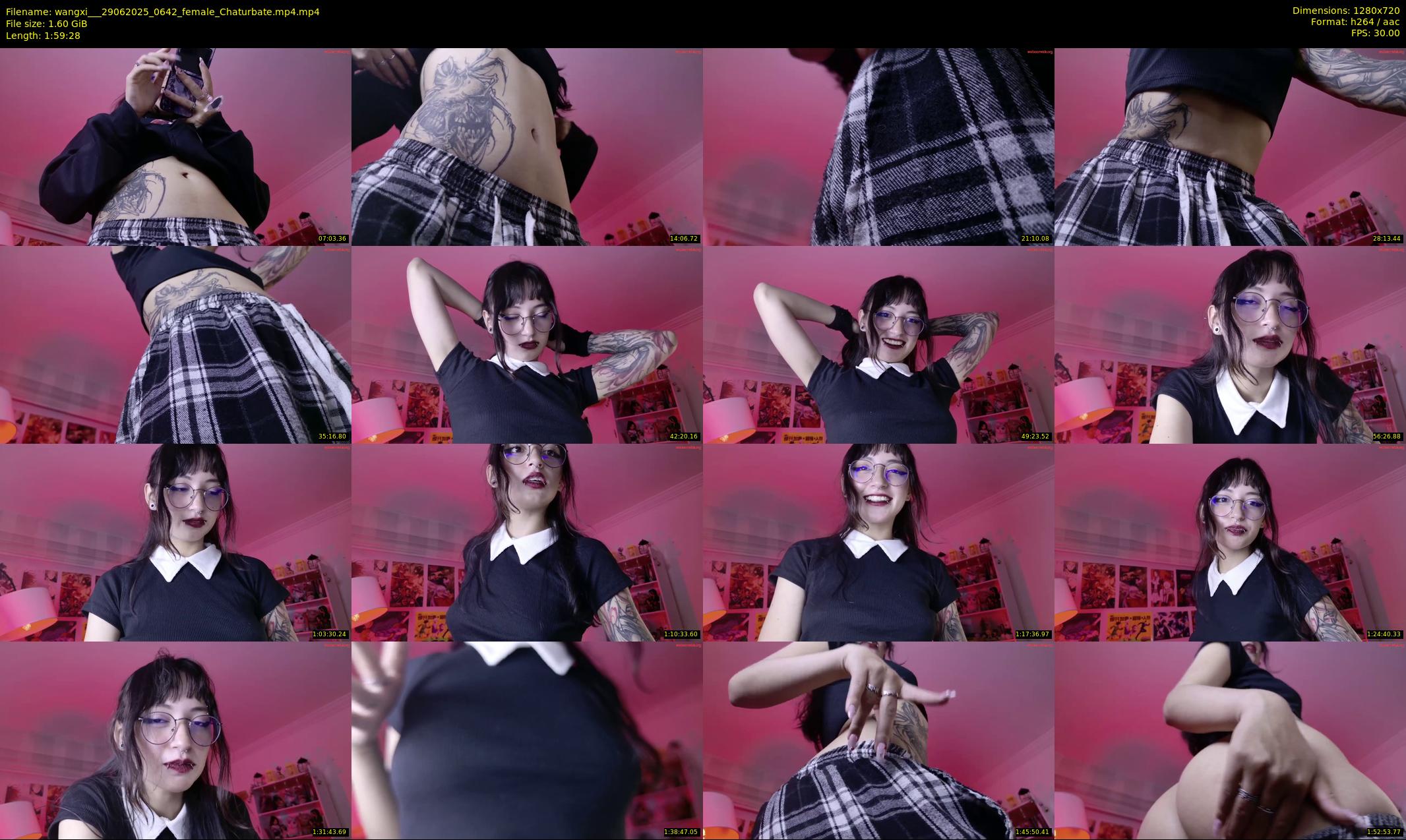 wangxi__ — 120 minute Chaturbate female cam show recording, 720p, Jun 29, 2025