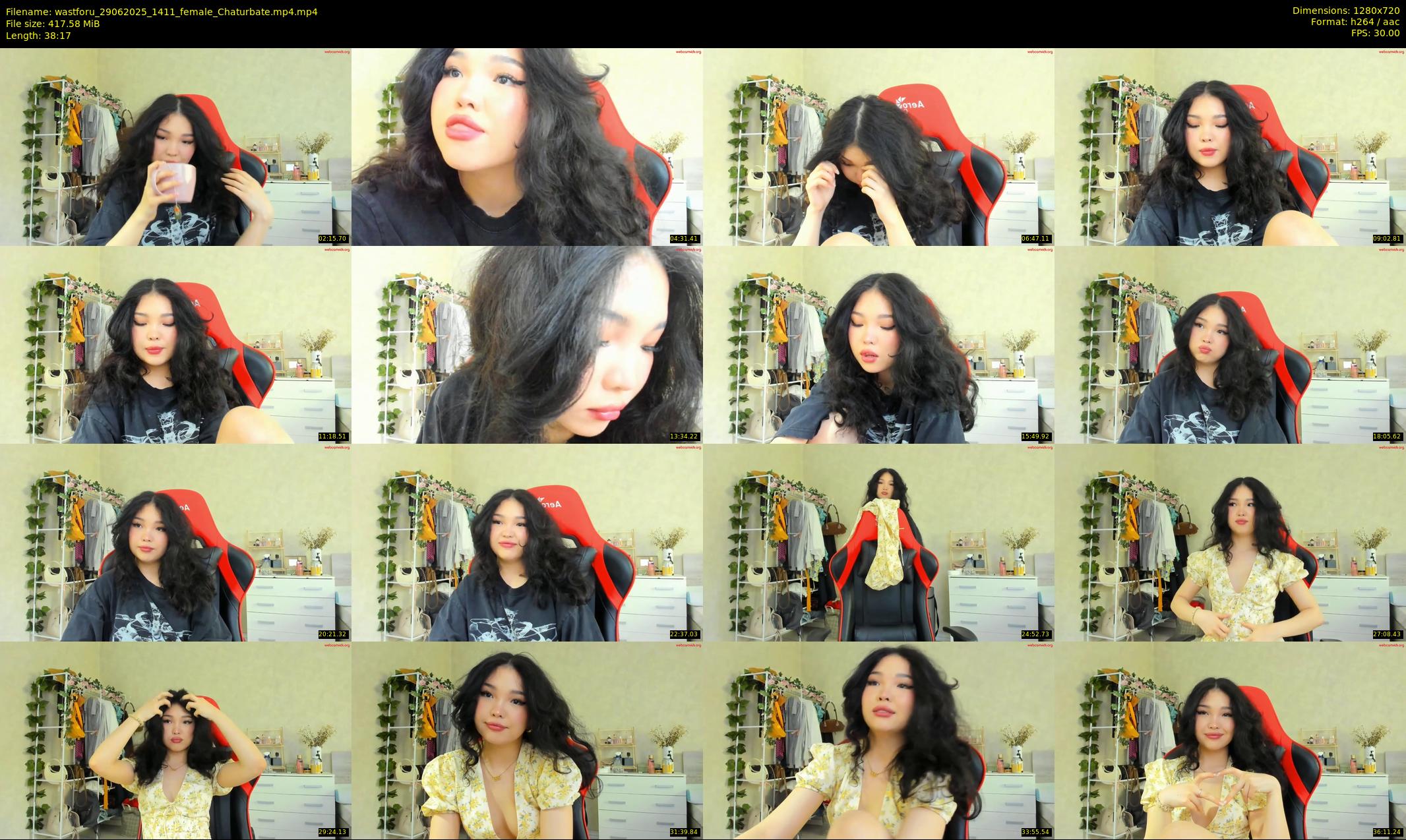 wastforu — 39 minute Chaturbate female cam show recording, 720p, Jun 29, 2025