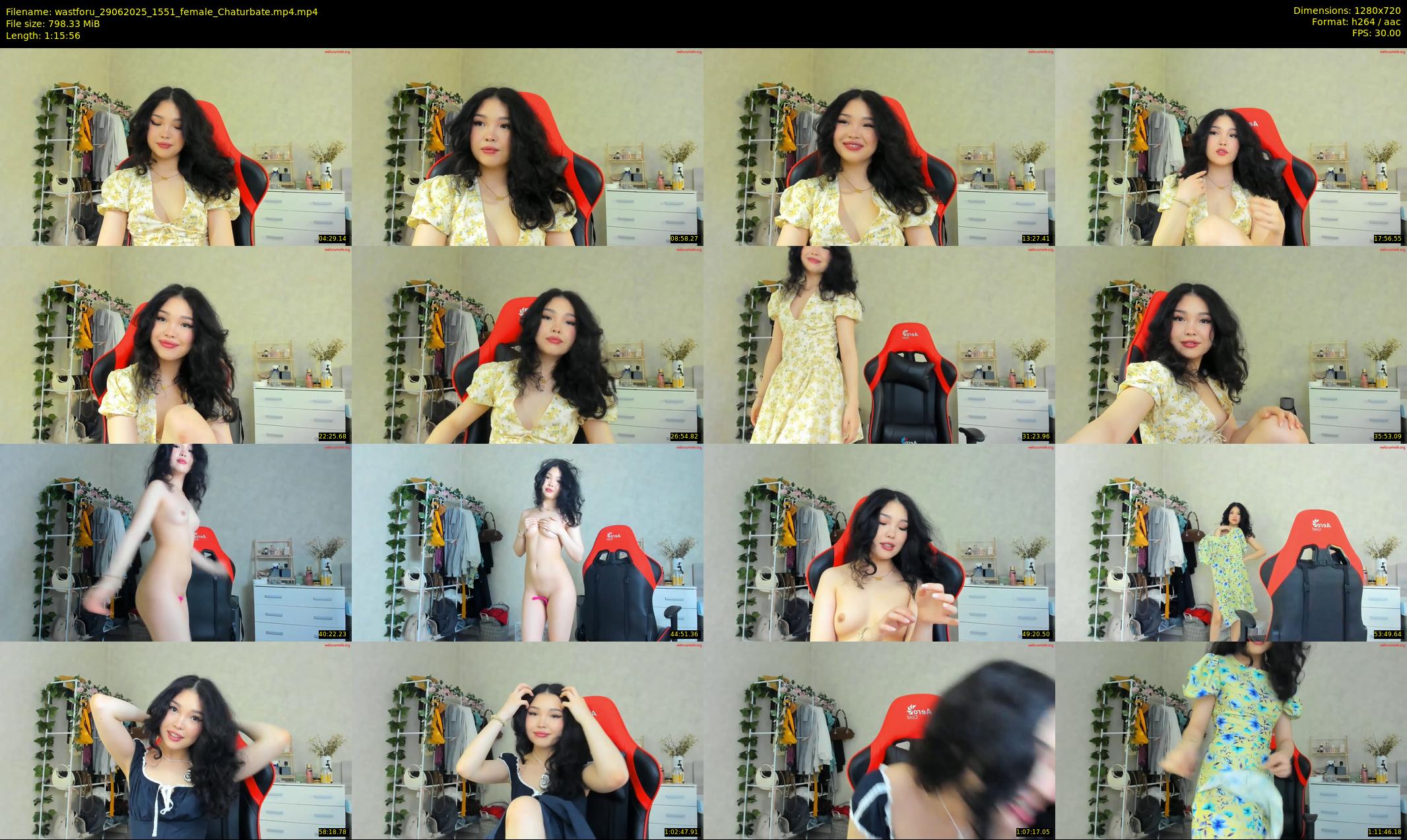 wastforu — 76 minute Chaturbate female cam show recording, 720p, Jun 29, 2025