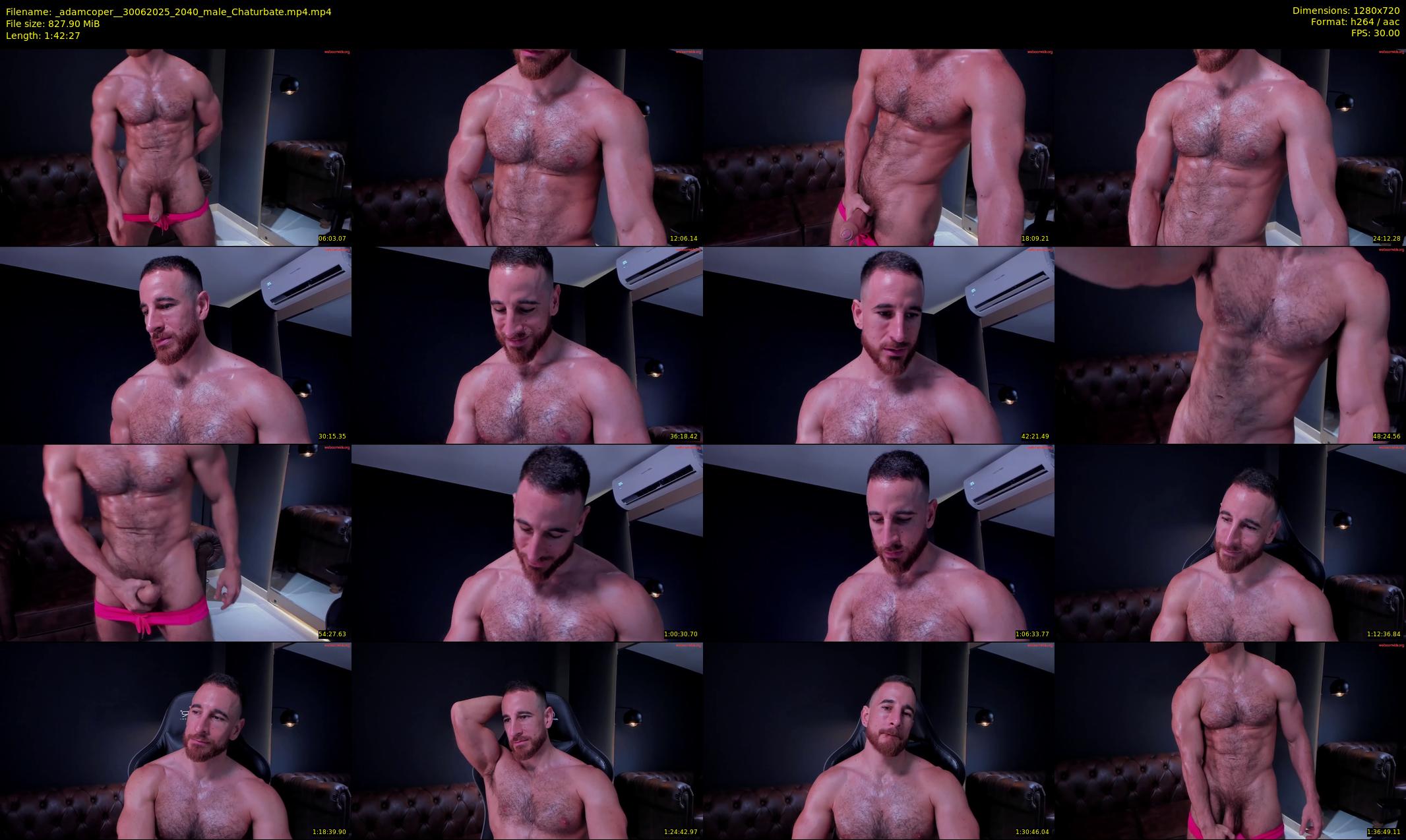 _adamcoper_ — 103 minute Chaturbate male cam show recording, 720p, Jun 30, 2025