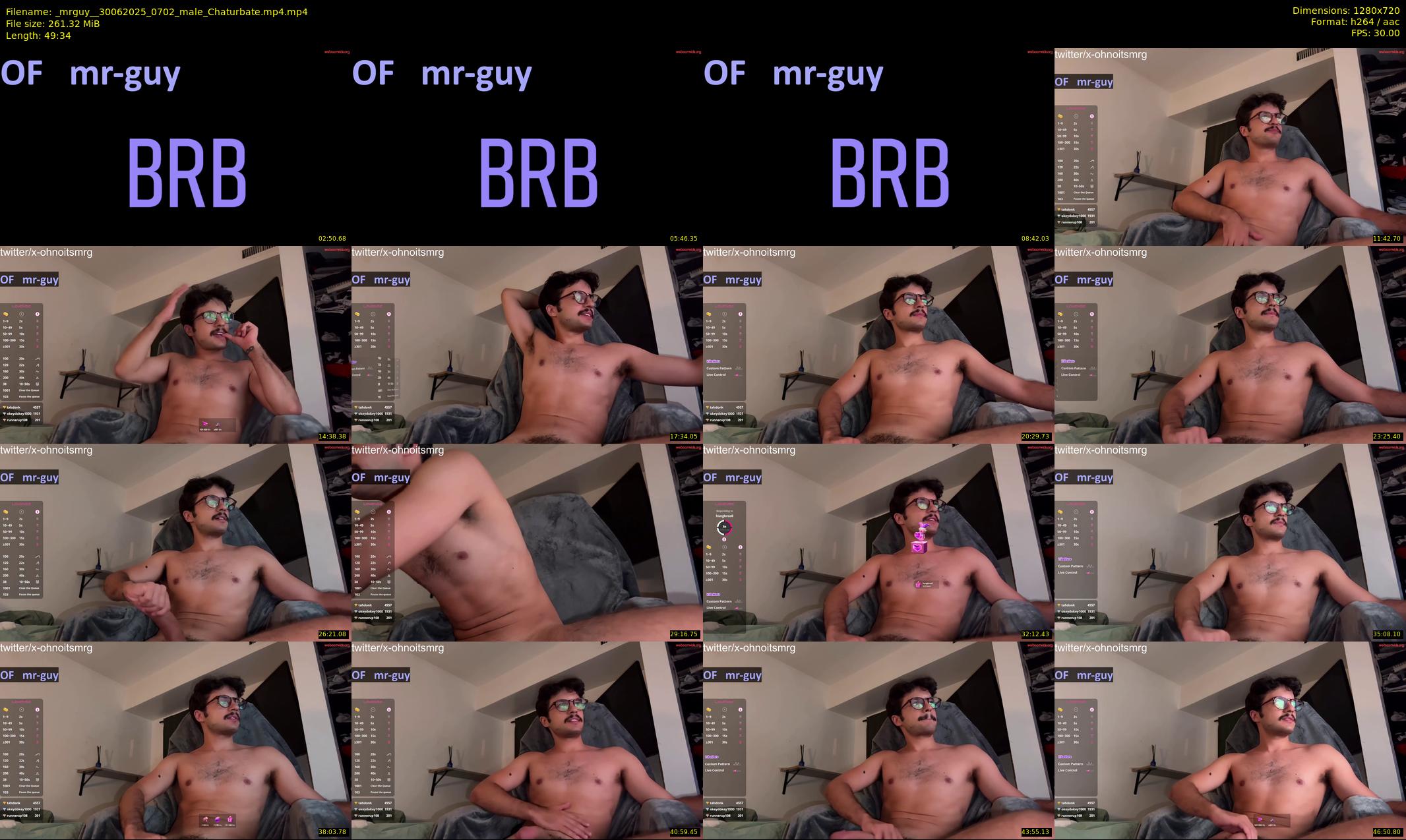 _mrguy_ — 50 minute Chaturbate male cam show recording, 720p, Jun 30, 2025