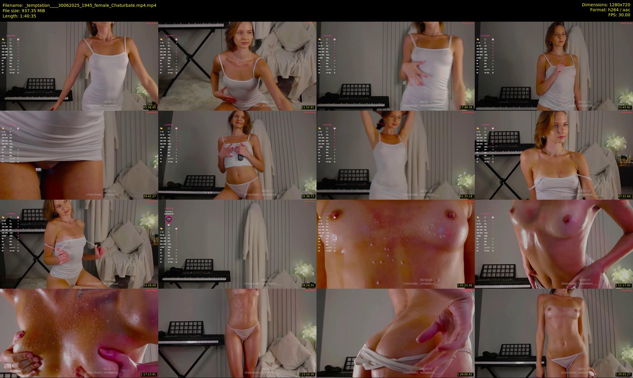 _temptation___ — 101 minute Chaturbate female cam show recording, 720p, Jun 30, 2025