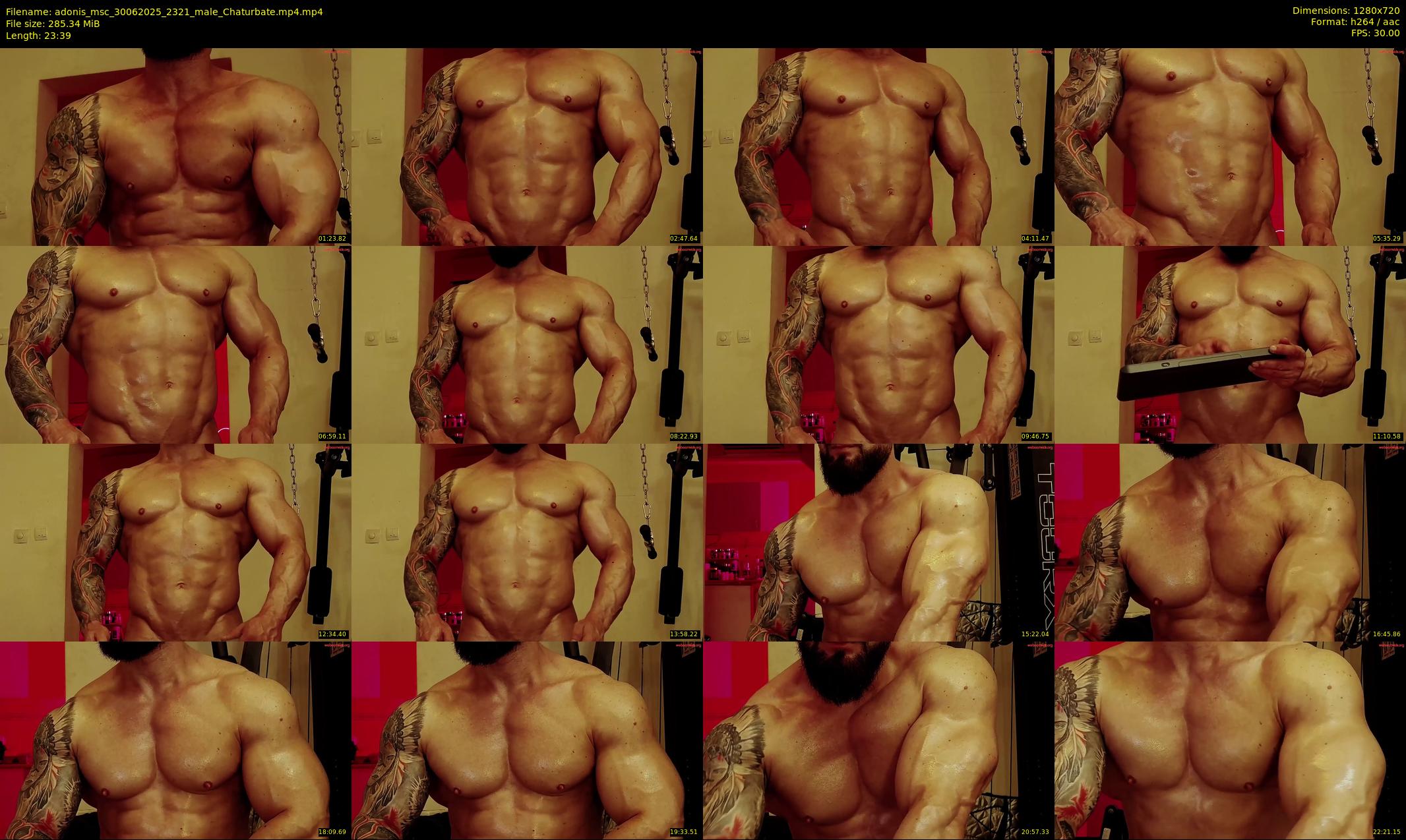 adonis_msc — 24 minute Chaturbate male cam show recording, 720p, Jun 30, 2025