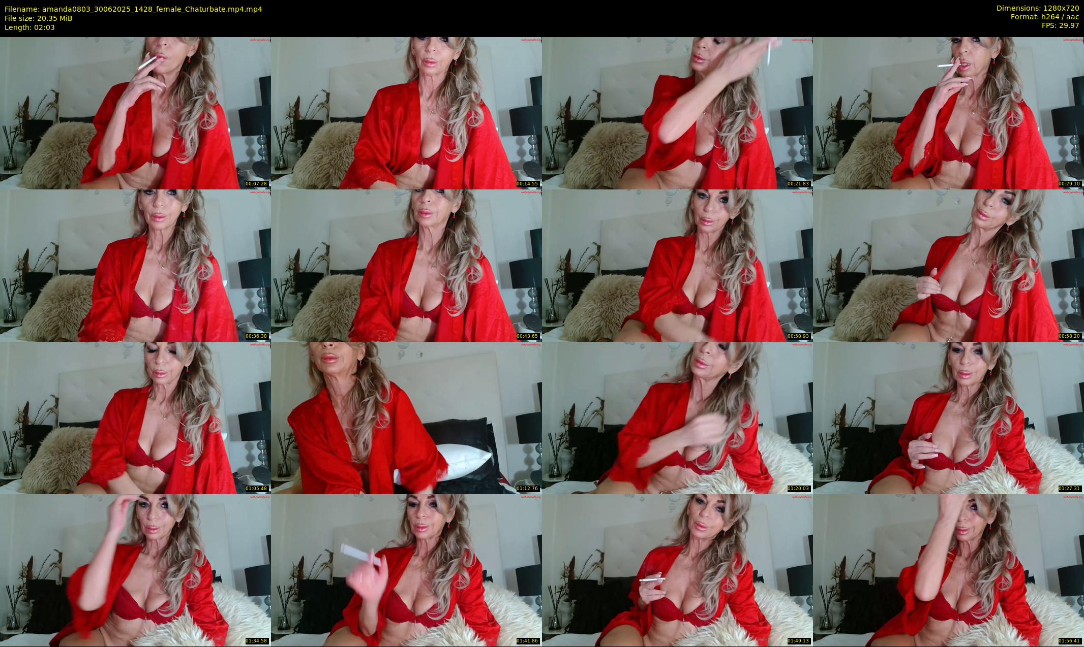 amanda0803 — 3 minute Chaturbate female cam show recording, 720p, Jun 30, 2025