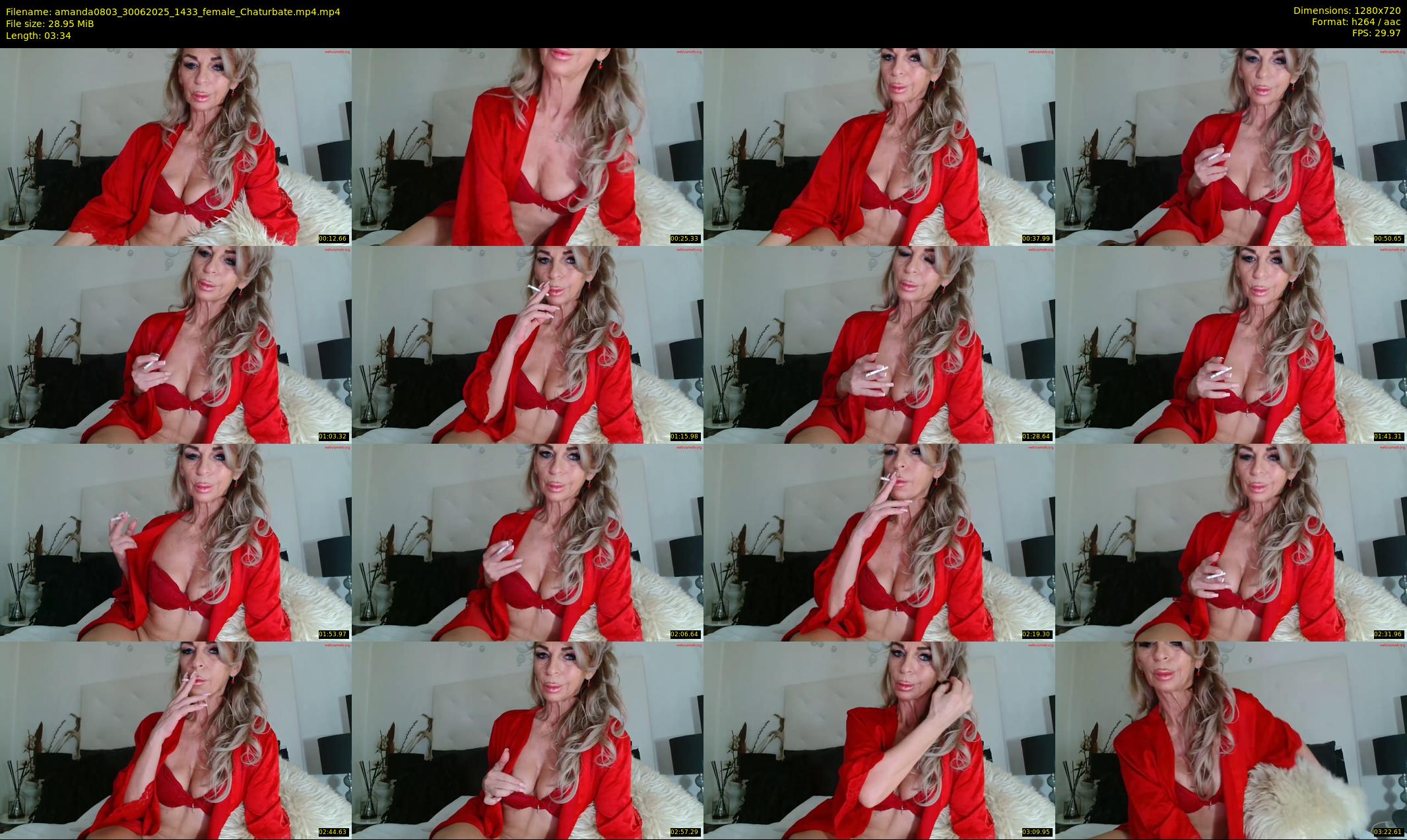 amanda0803 — 4 minute Chaturbate female cam show recording, 720p, Jun 30, 2025