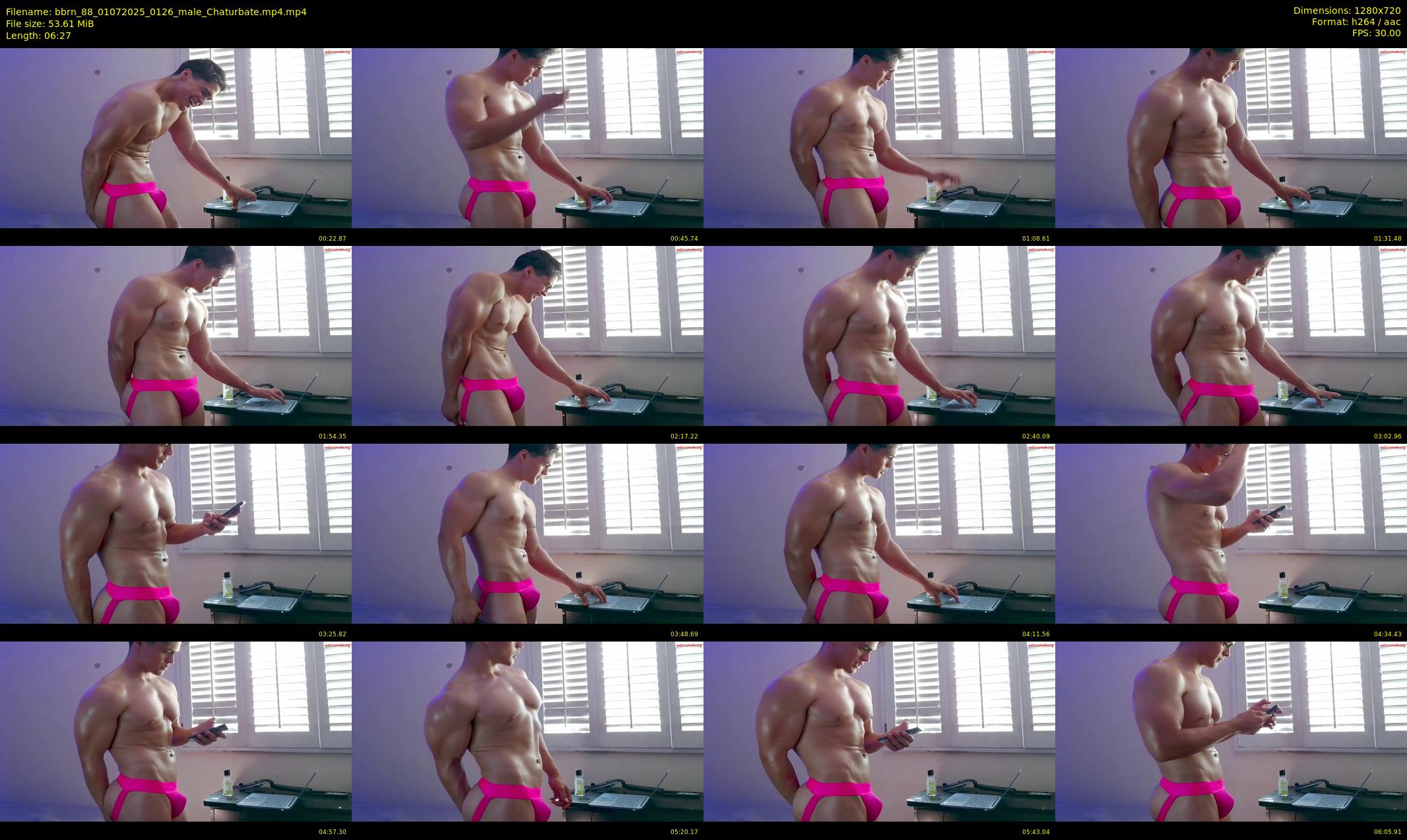 bbrn_88 — 7 minute Chaturbate male cam show recording, 720p, Jul 1, 2025