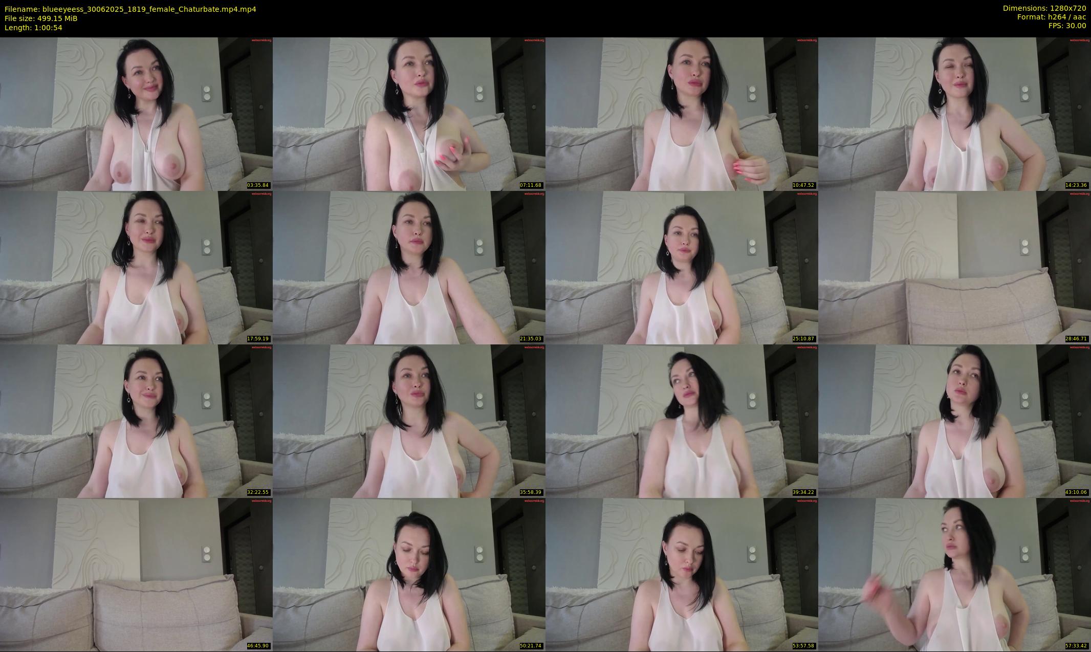 blueeyeess — 61 minute Chaturbate female cam show recording, 720p, Jun 30, 2025