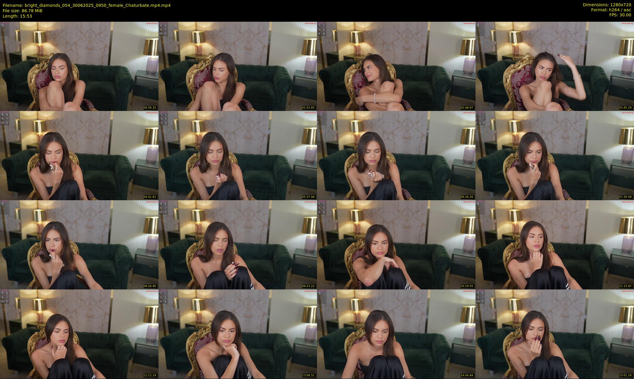 bright_diamonds_054 — 16 minute Chaturbate couple cam show recording, 720p, Jun 30, 2025