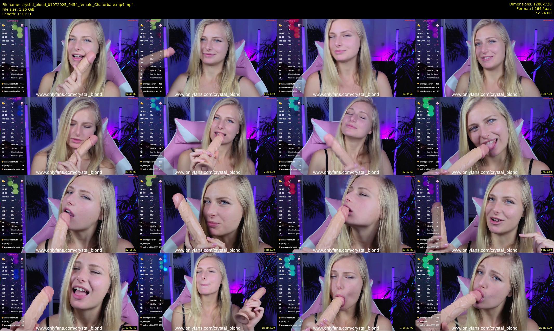 crystal_blond — 80 minute Chaturbate female cam show recording, 720p, Jul 1, 2025