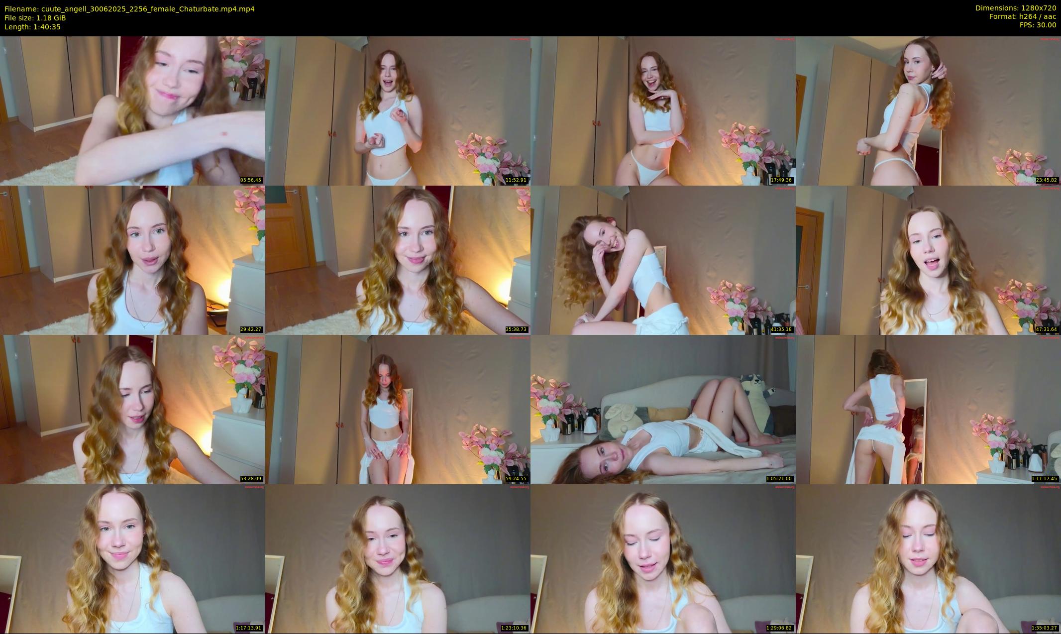 cuute_angell — 101 minute Chaturbate female cam show recording, 720p, Jun 30, 2025