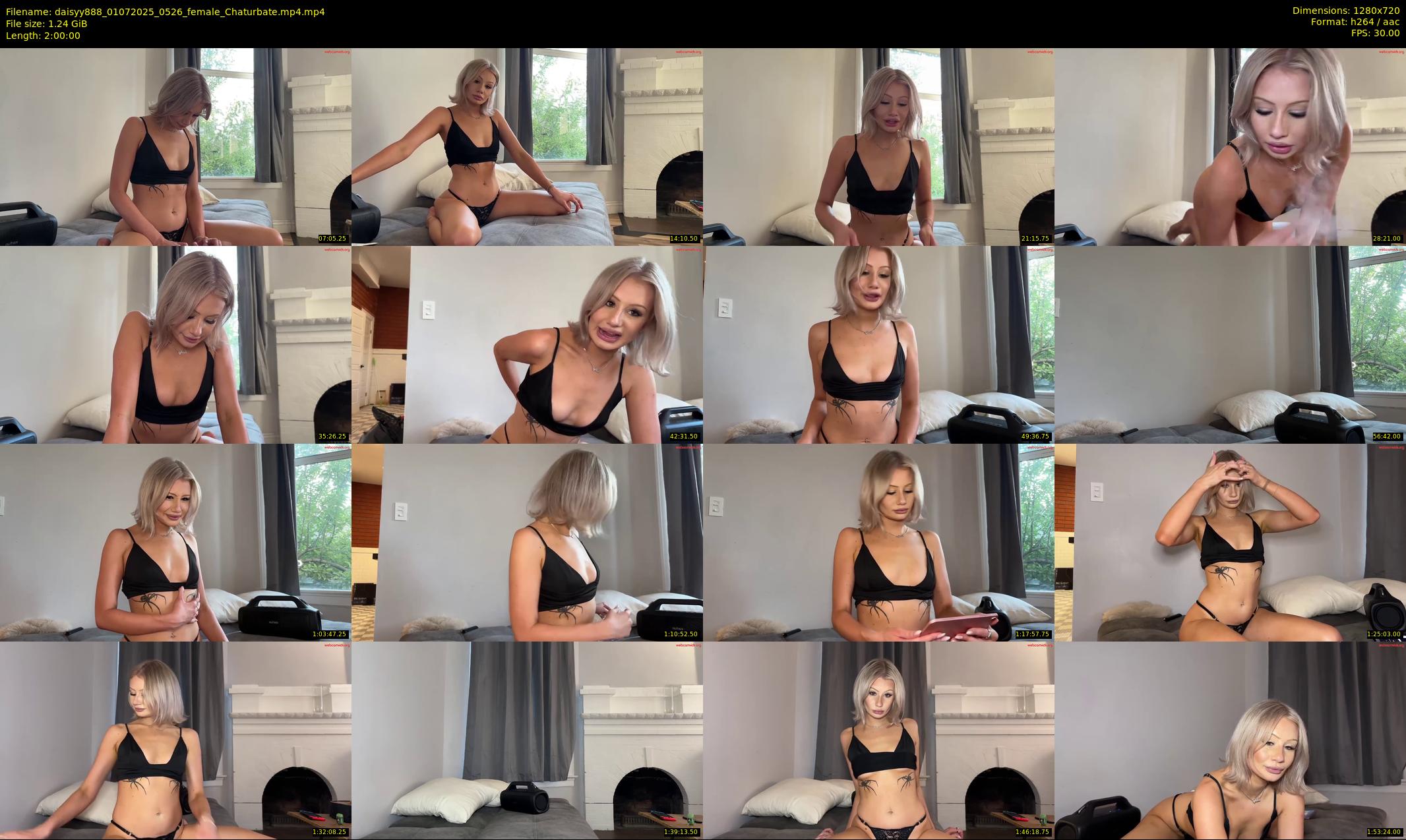 daisyy888 — 120 minute Chaturbate couple cam show recording, 720p, Jul 1, 2025