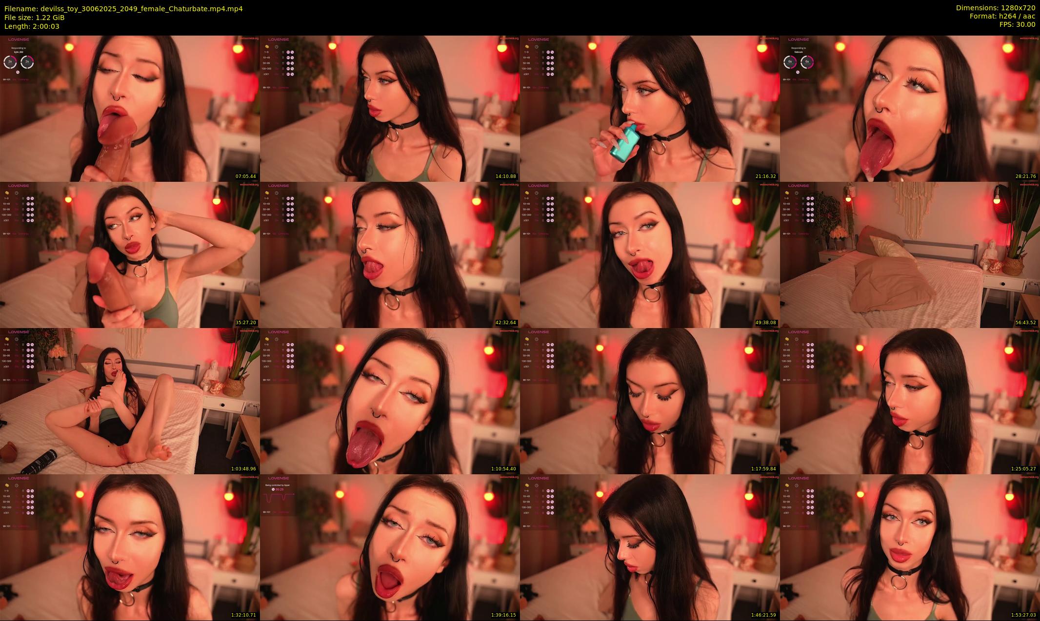 devilss_toy — 121 minute Chaturbate female cam show recording, 720p, Jun 30, 2025