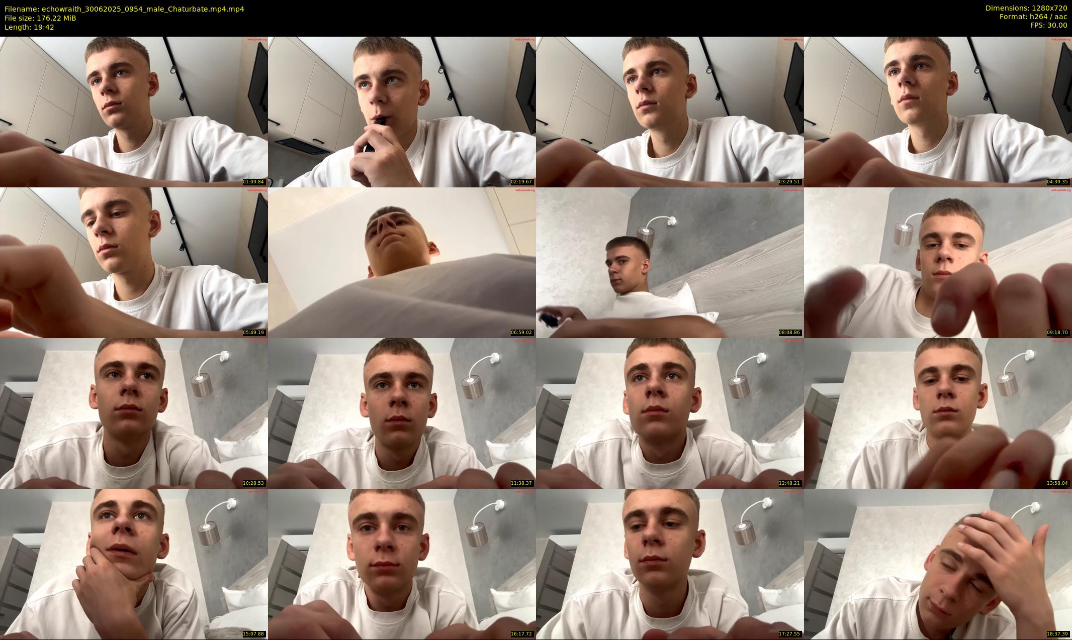 echowraith — 20 minute Chaturbate male cam show recording, 720p, Jun 30, 2025