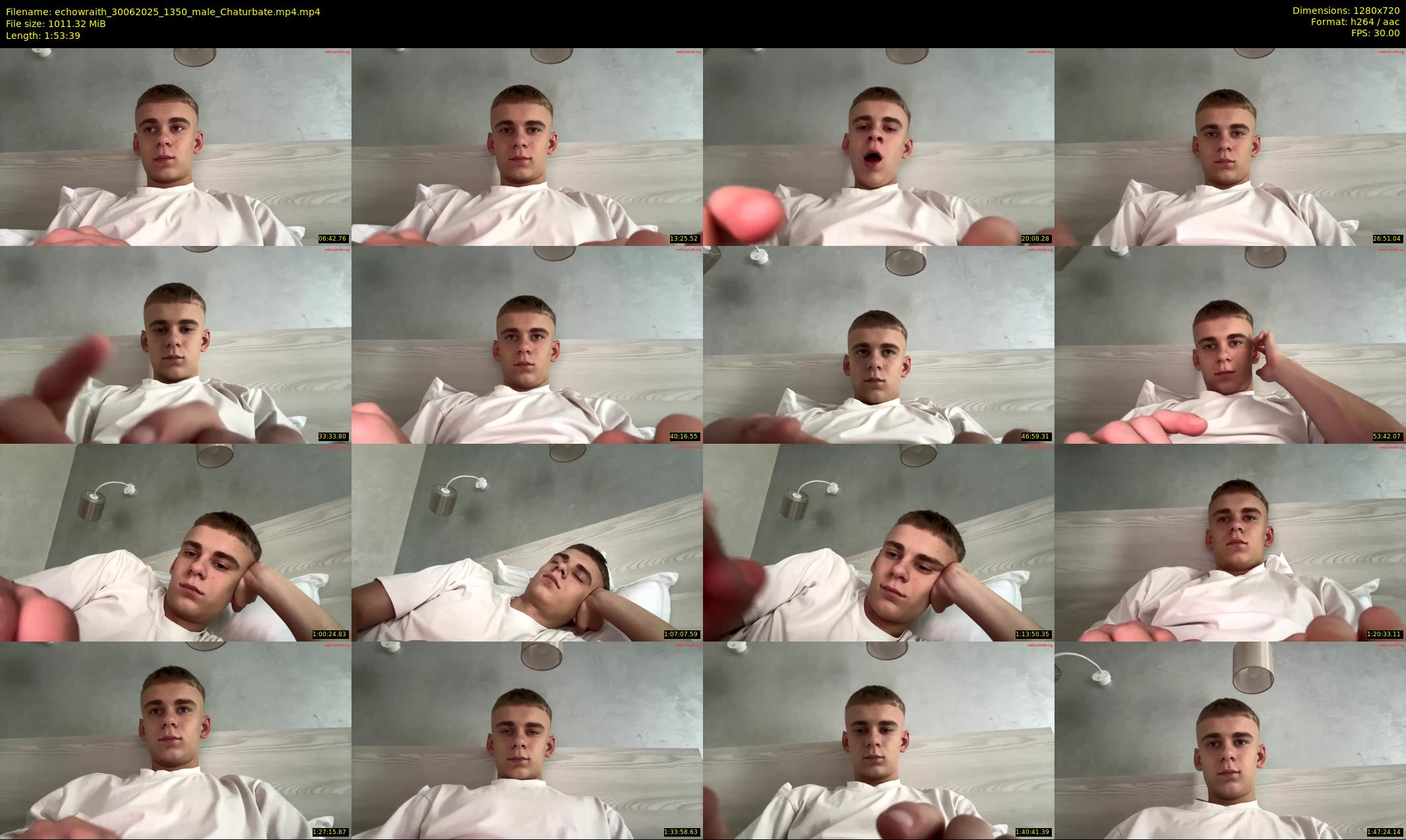 echowraith — 114 minute Chaturbate male cam show recording, 720p, Jun 30, 2025