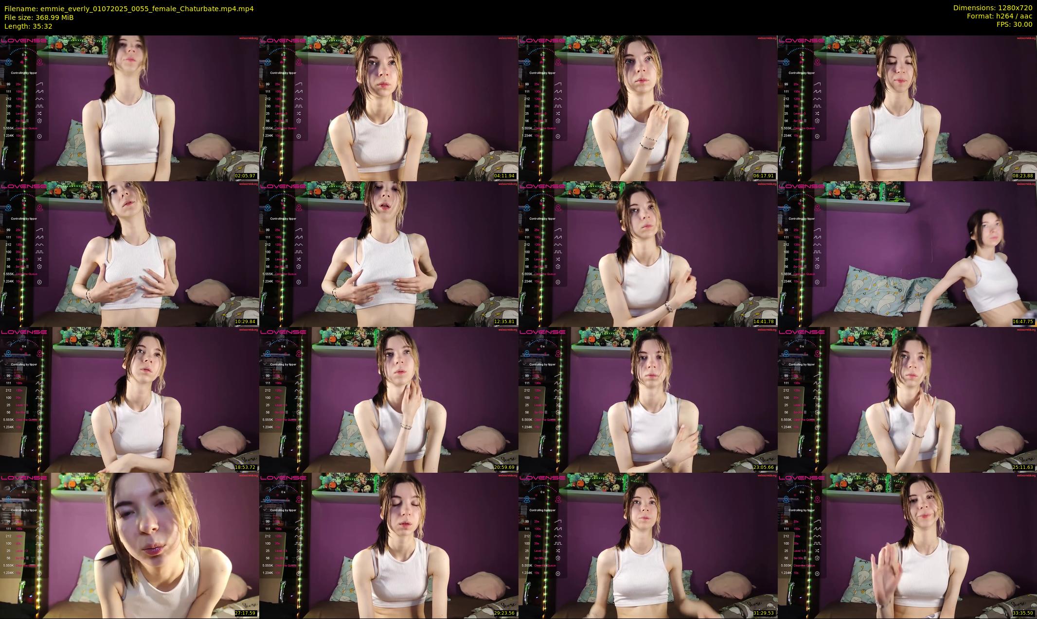 emmie_everly — 36 minute Chaturbate female cam show recording, 720p, Jul 1, 2025