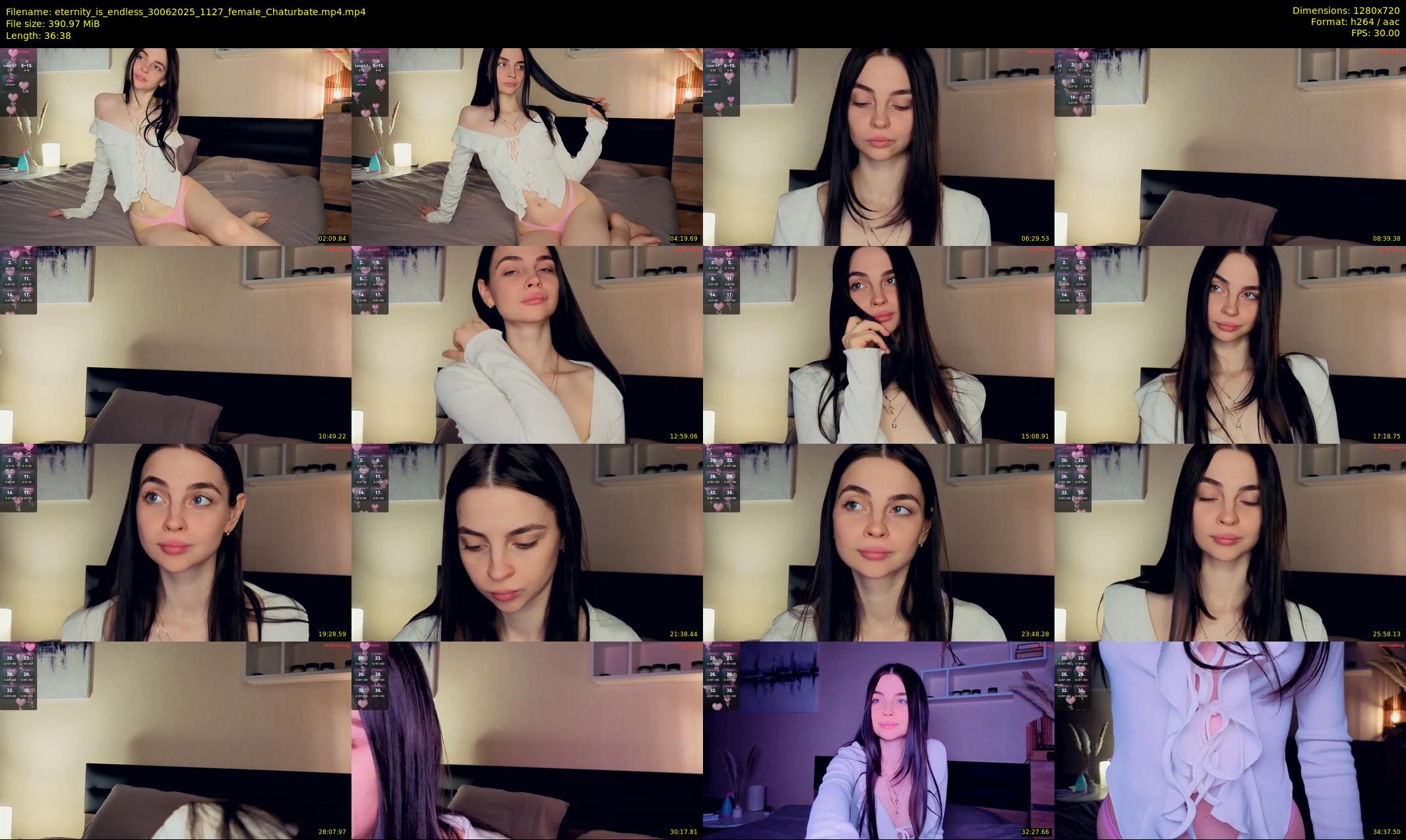 eternity_is_endless — 37 minute Chaturbate female cam show recording, 720p, Jun 30, 2025